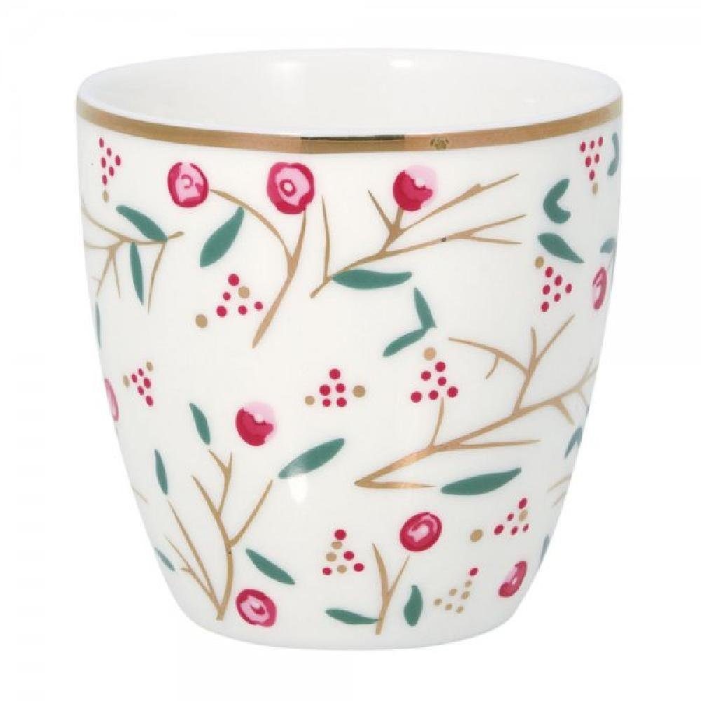 Greengate Tasse Mini Latte Cup Maise White