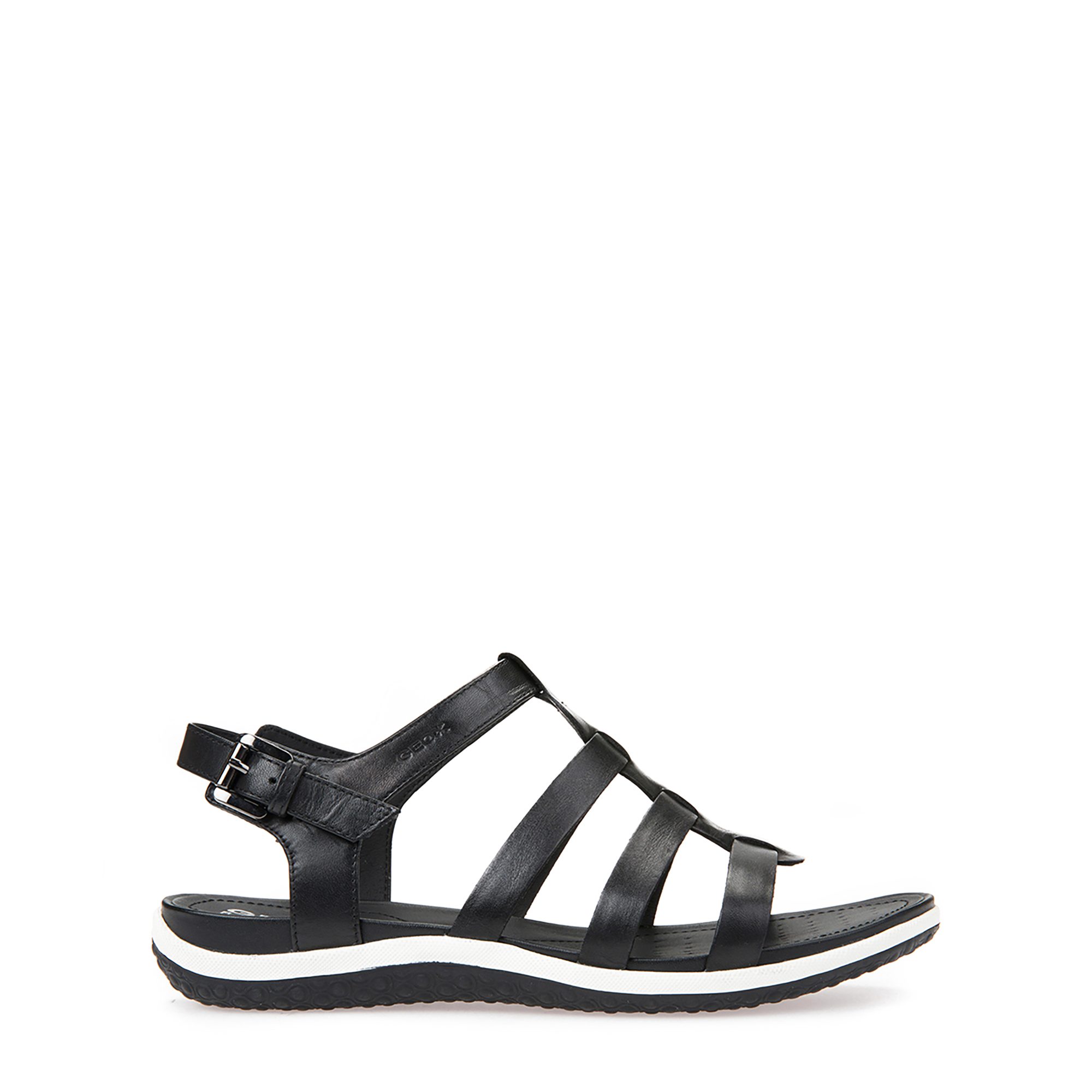 Geox GEOX D72R6A 00043 C9999, Sandaletten, Schwarz, Damen Sandalette
