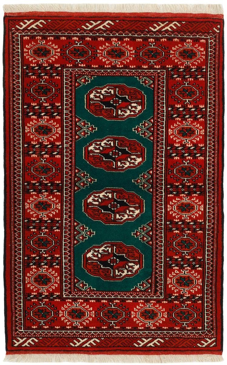 Orientteppich Turkaman 84x130 rechteckig, 6 / Nain Orientteppich Trading, Perserteppich, Höhe: Handgeknüpfter mm