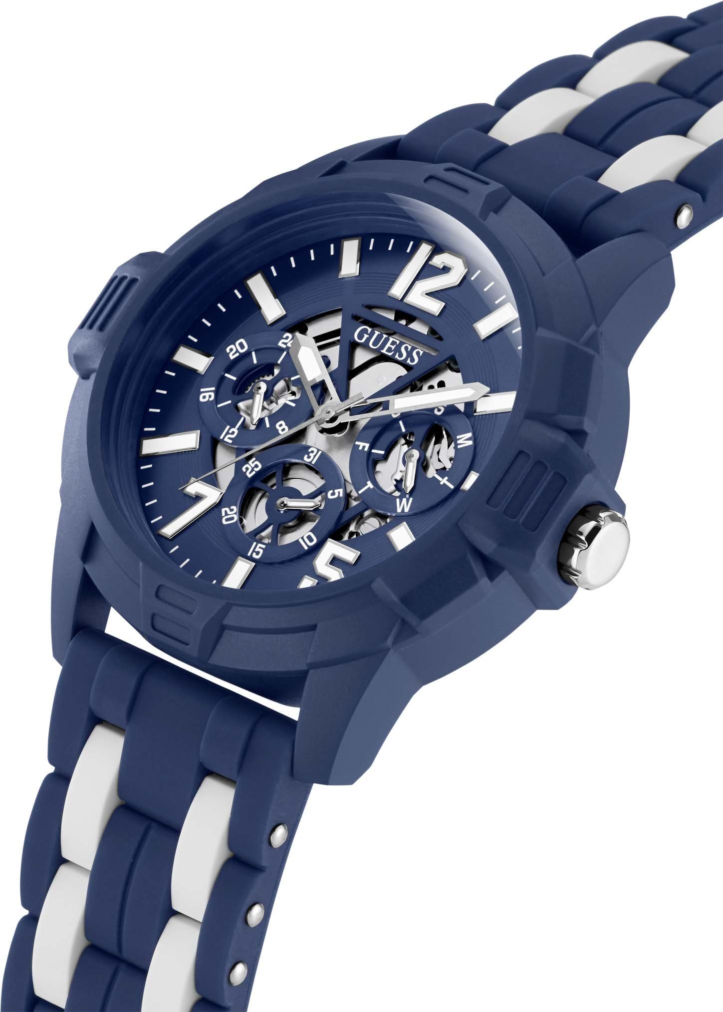 Guess Multifunktionsuhr GW0428G3, Einmalig schöne Herrenmultifunktionsuhr