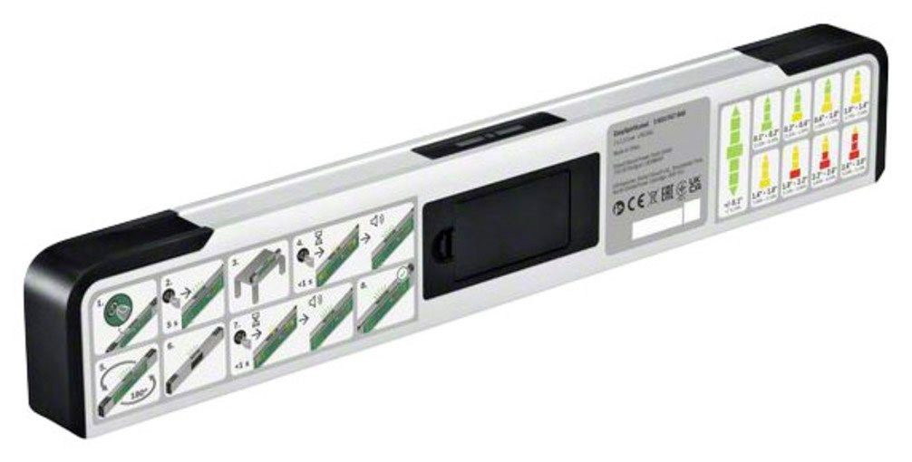 Bosch Home & Garden Wasserwaage EasySpiritLevel, mit Tonunterstützung und intuitivem LED-Konzept