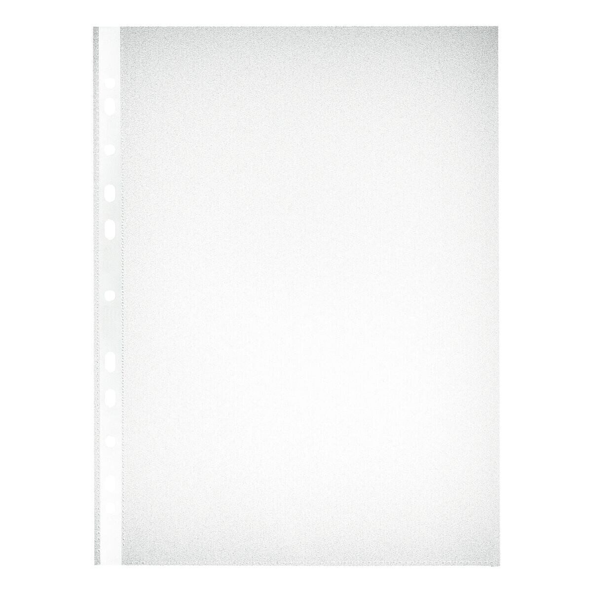 Herlitz Prospekthülle, 10 Stück, glasklar, Format A4, Eurolochung, oben offen