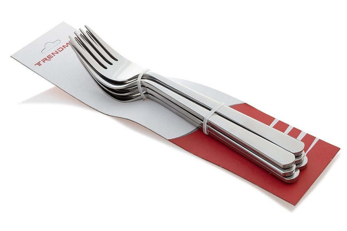 Trendmax Besteck-Set Einzeln 6'er oder 2'er / Tee- Ess- Löffel Gabel Messer Gabel (2-tlg), Edelstahl