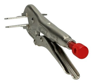 KS Tools Gripzange, Breitmaul-Flachbacken, 250 mm
