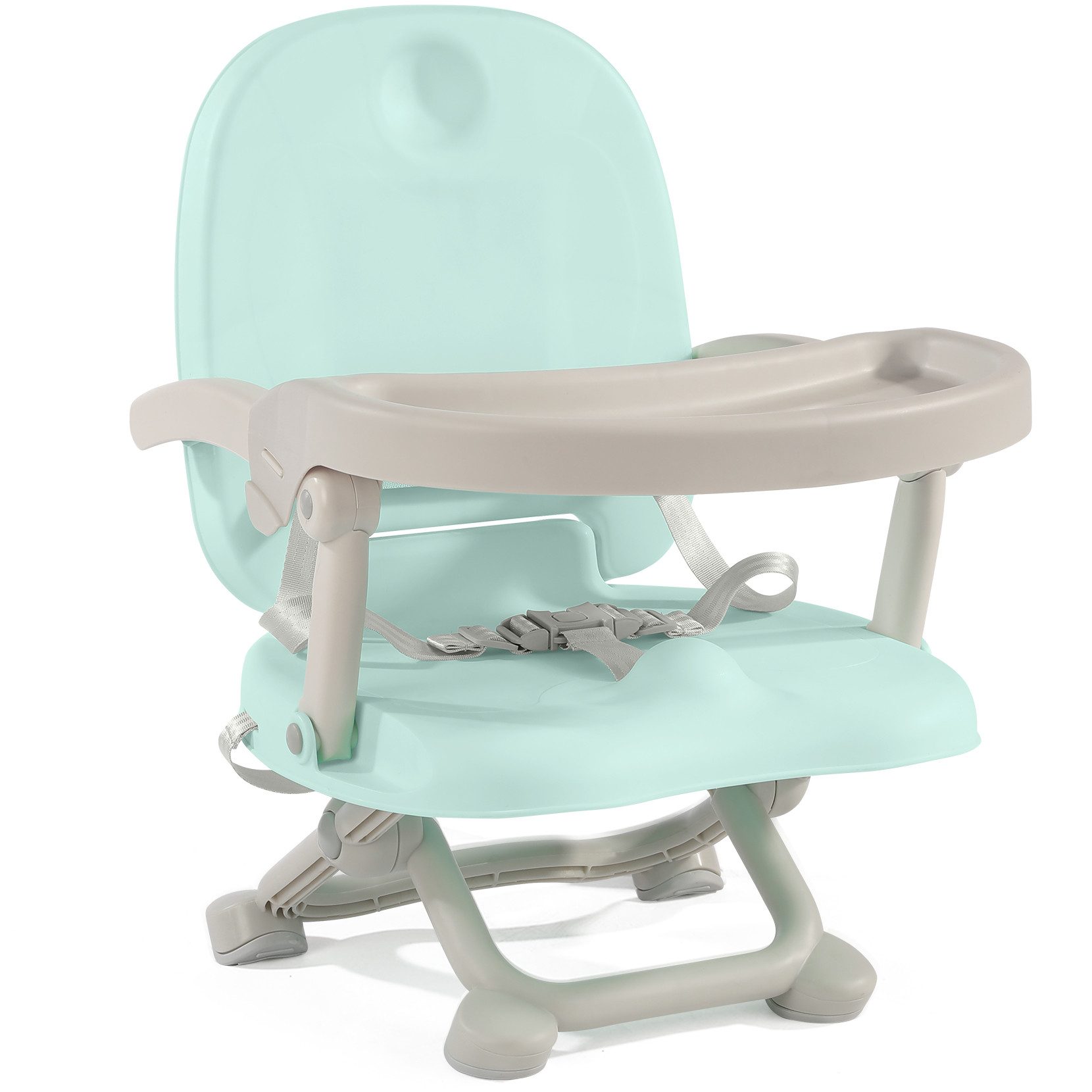 OUNUO Kinderstuhl Sitzerhöhung Baby Tragbar Stuhl Booster Sitz mit Tablett günstig online kaufen