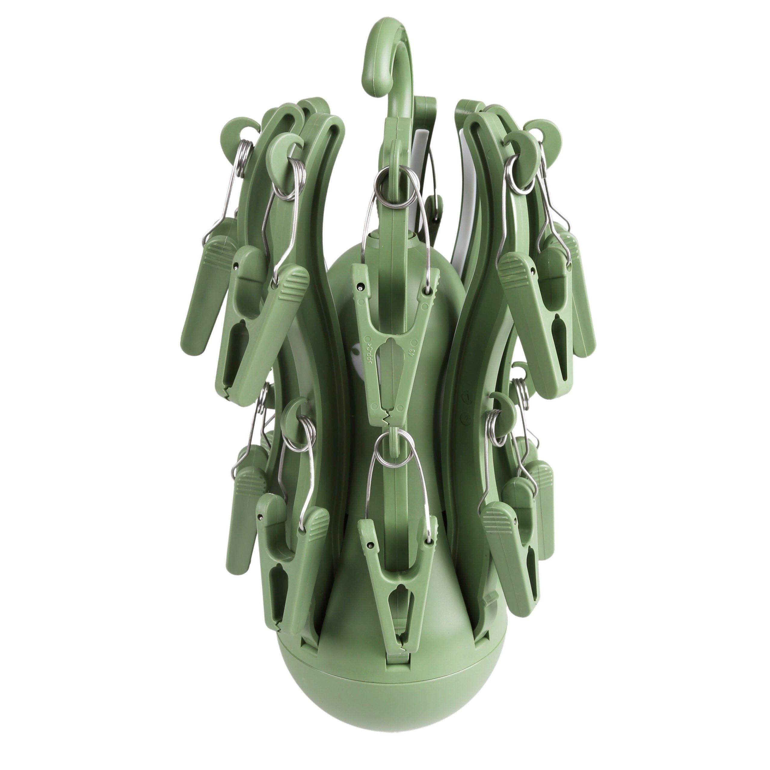 IKEA Wäschespinne PRESSA Grüner Kleiderbügel/Trockner für 16 Kleidungsstücke IKEA