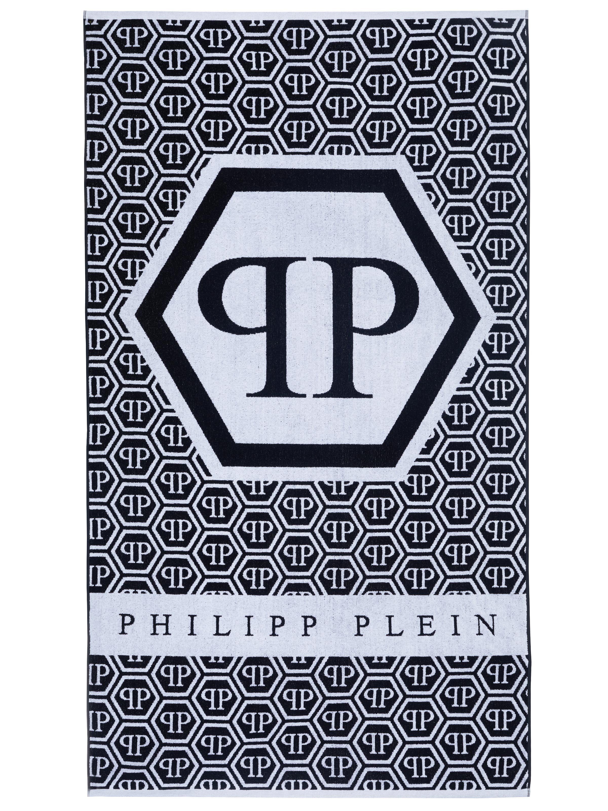 PHILIPP PLEIN Handtuch Philipp Plein Handtuch schwarz-weiss