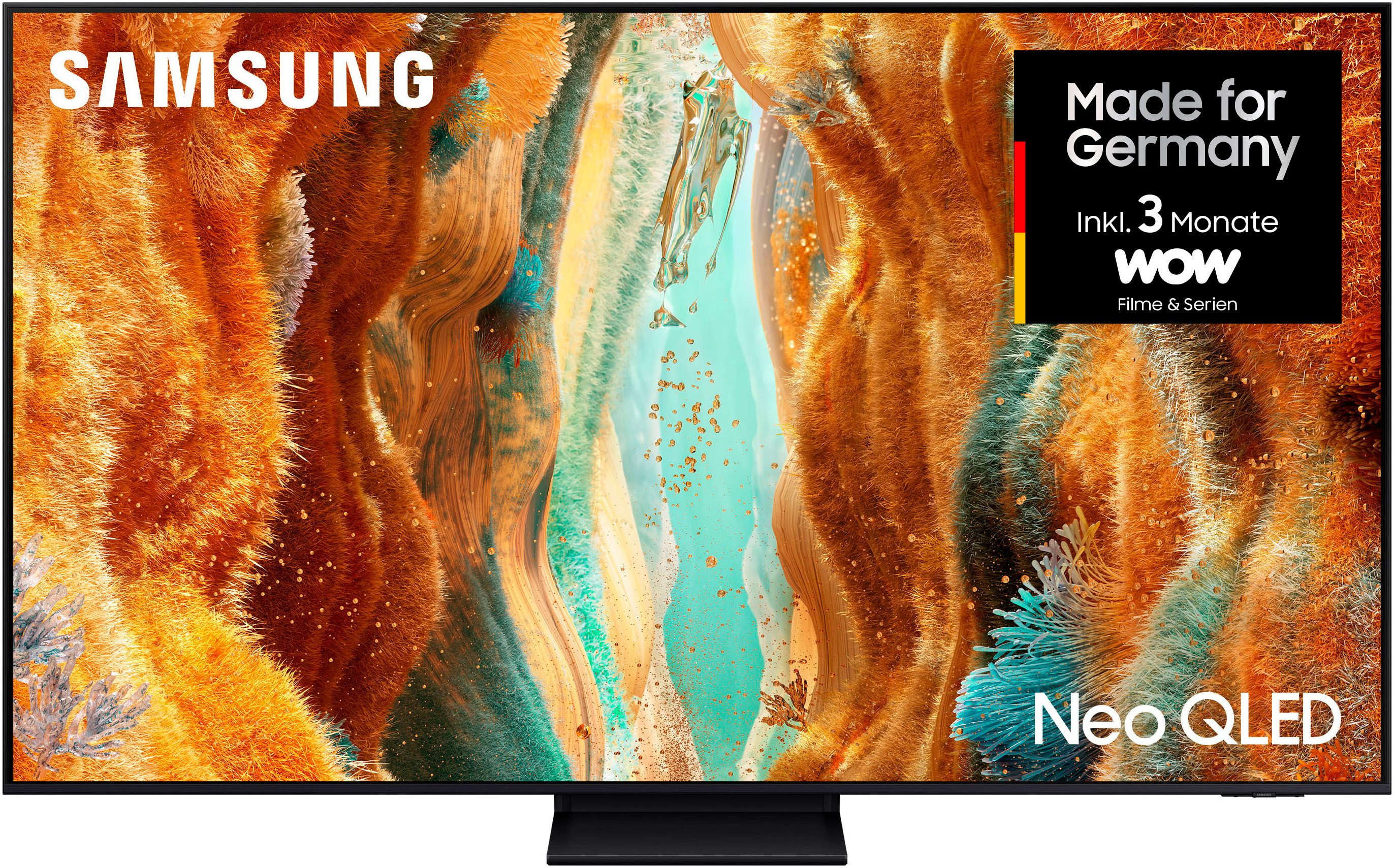 Samsung GQ65QN70FAU QLED-Fernseher (163 cm/65 Zoll, 4K Ultra HD, Smart-TV, Neo Quantum HDR, 4K AI Upscaling, Gaming Hub, Motion Xcelerator 144Hz)