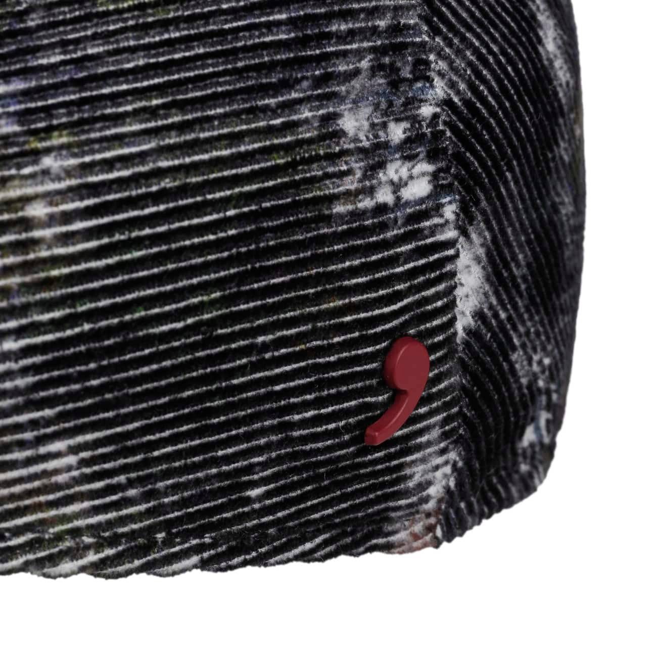 Alfonso D´Este Flat Cap (1-St) Schirmmütze mit Schirm, Made in Italy
