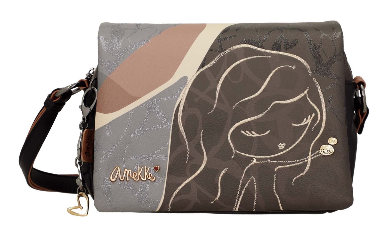Umhängetasche Flap Crossbody Bag