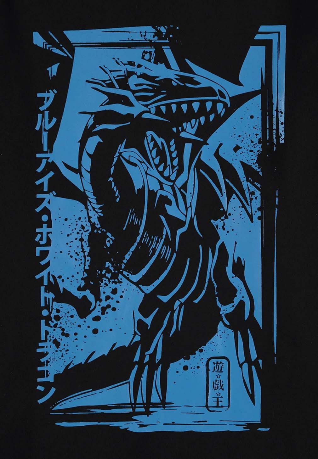 Yu-Gi-Oh Kapuzensweatshirt Blue Eyes White Dragon Zipper Hoodie