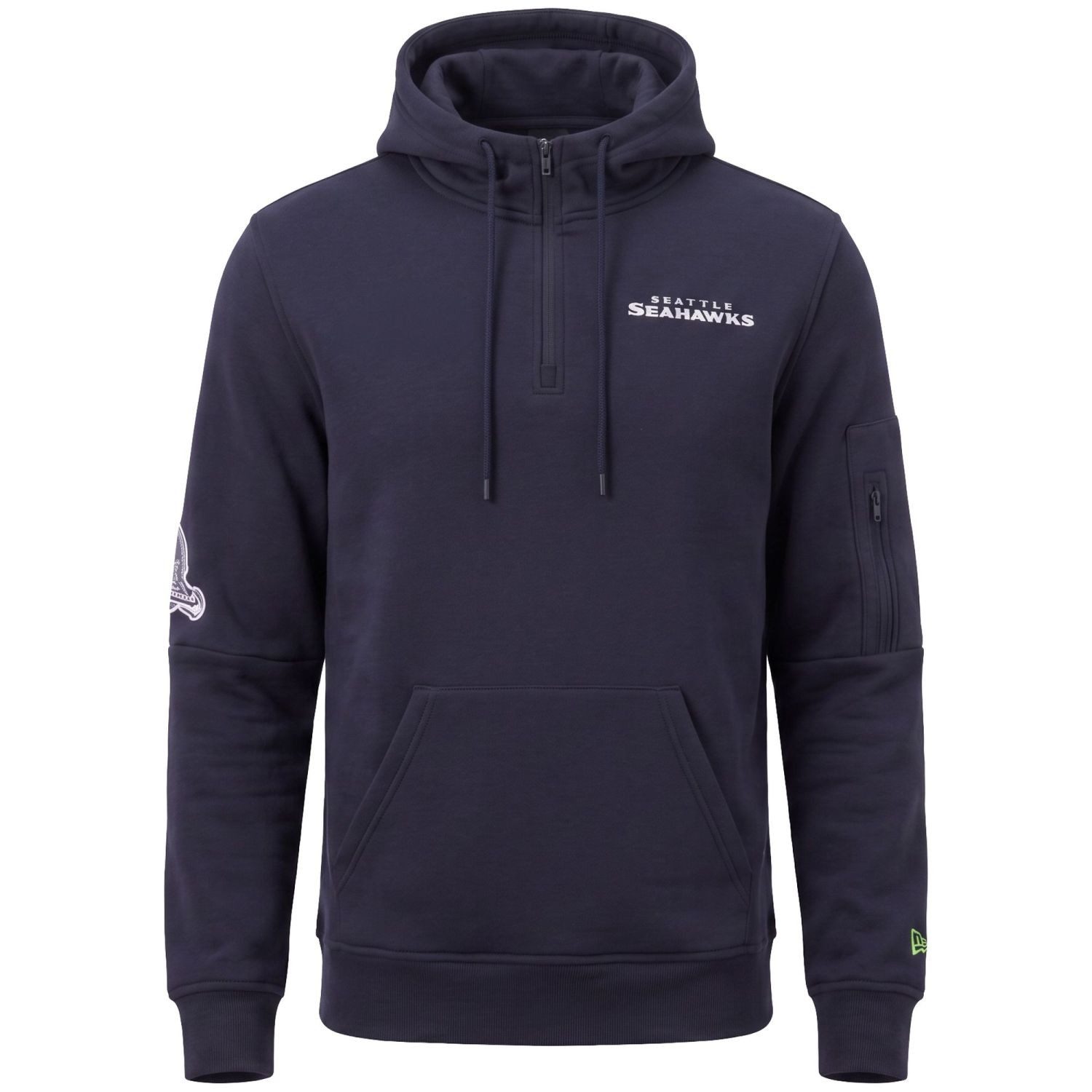 New Era Kapuzenpullover Quarter NFL Seattle Seahawks