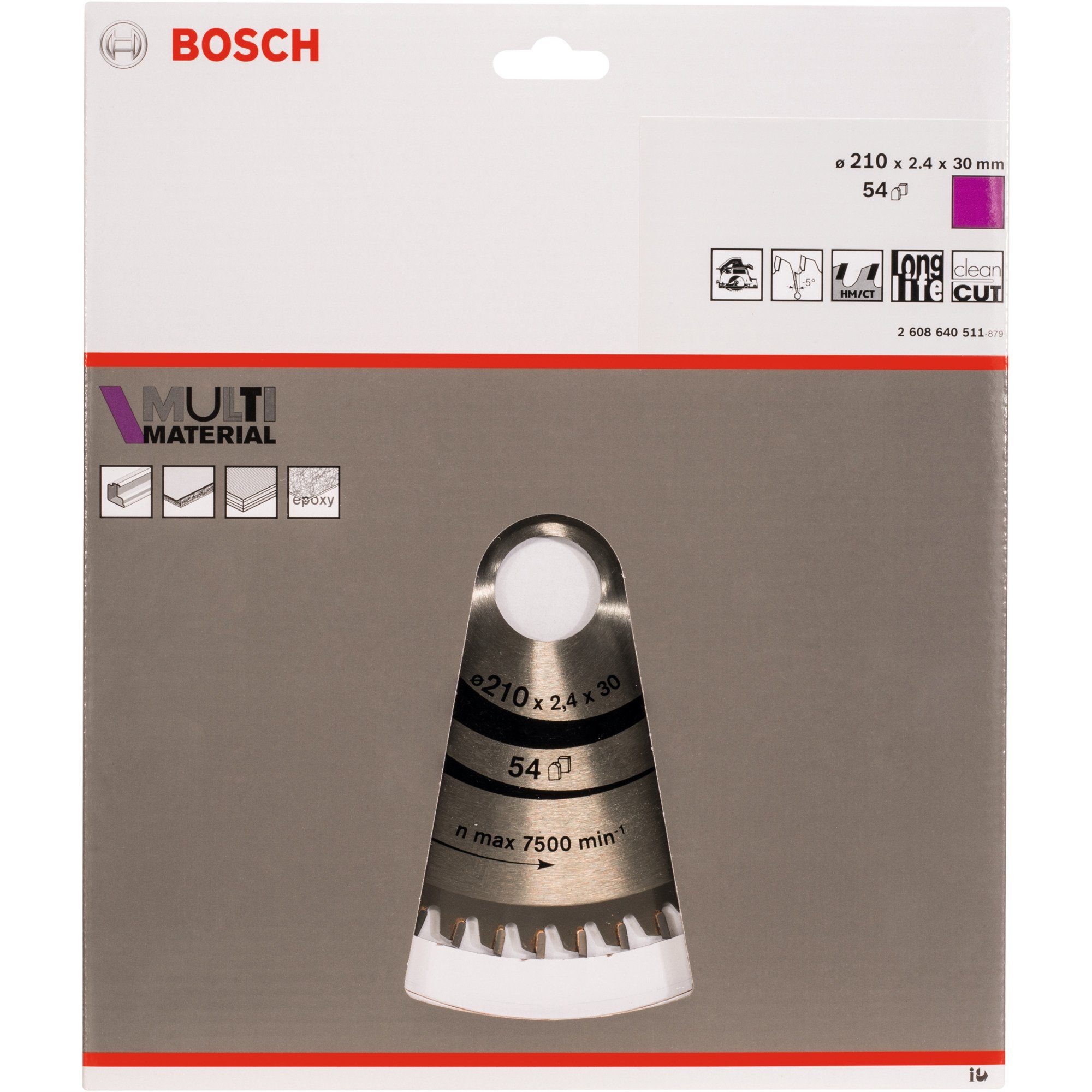 Material Bosch BOSCH Sägeblatt Professional Kreissägeblatt Multi