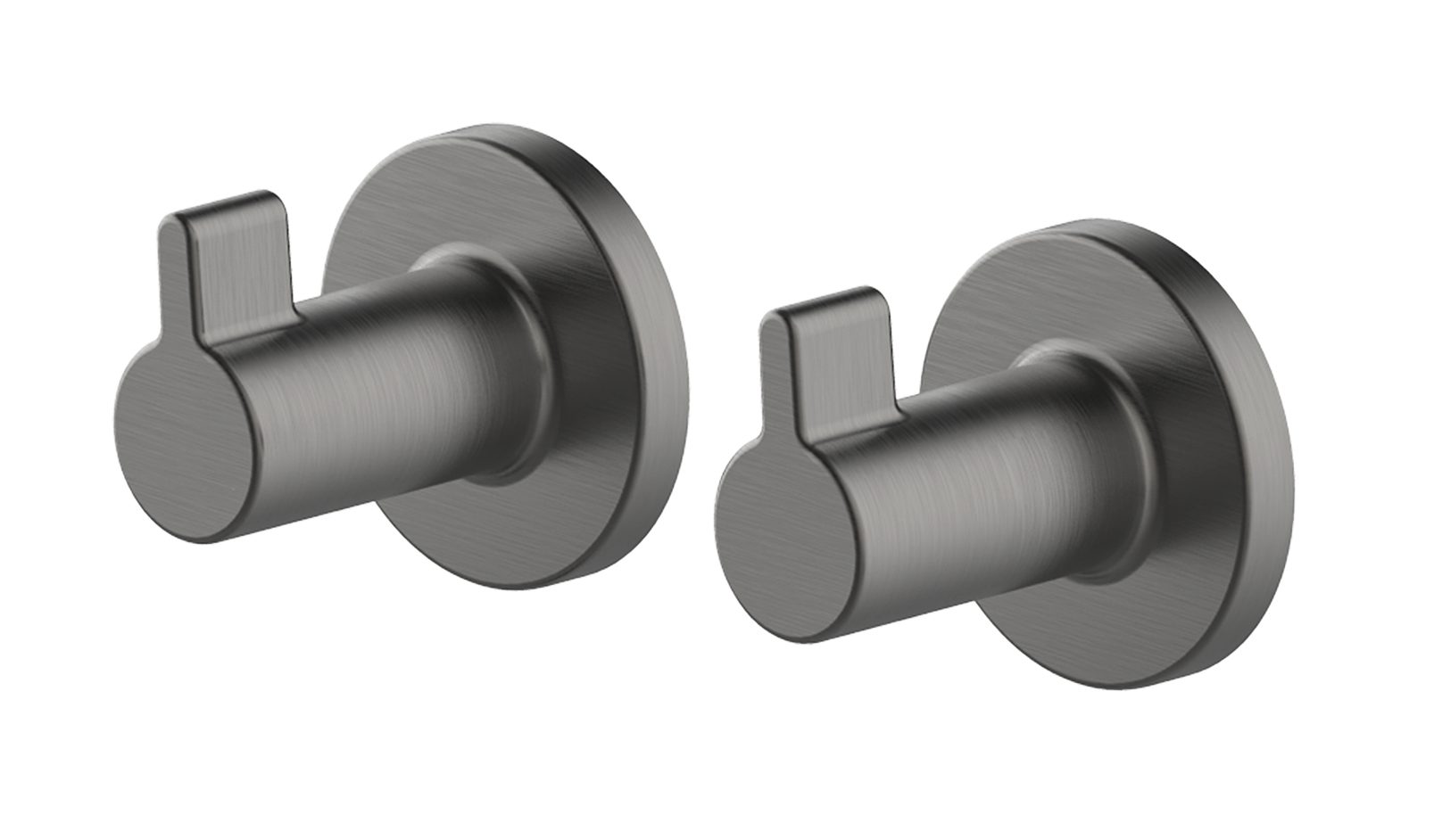 Lenz Handtuchhaken HYGGE, Badezimmer, (Packung, 2-St., 2 Stk), Anti-Fingerabdruck Oberfläche