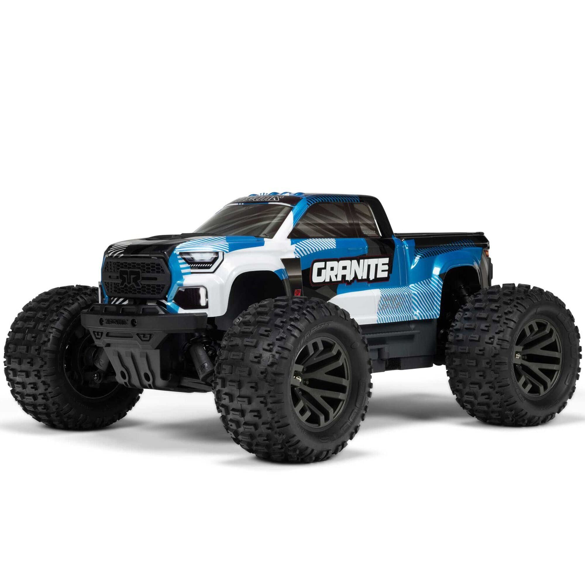 RC-Buggy Arrma 1:10 GRANITE 223S DSC 4X4 RTR Brushless Monster Truck Blau