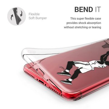kwmobile Handyhülle Case für Apple iPhone SE / 8 / 7, Hülle Silikon transparent - Silikonhülle