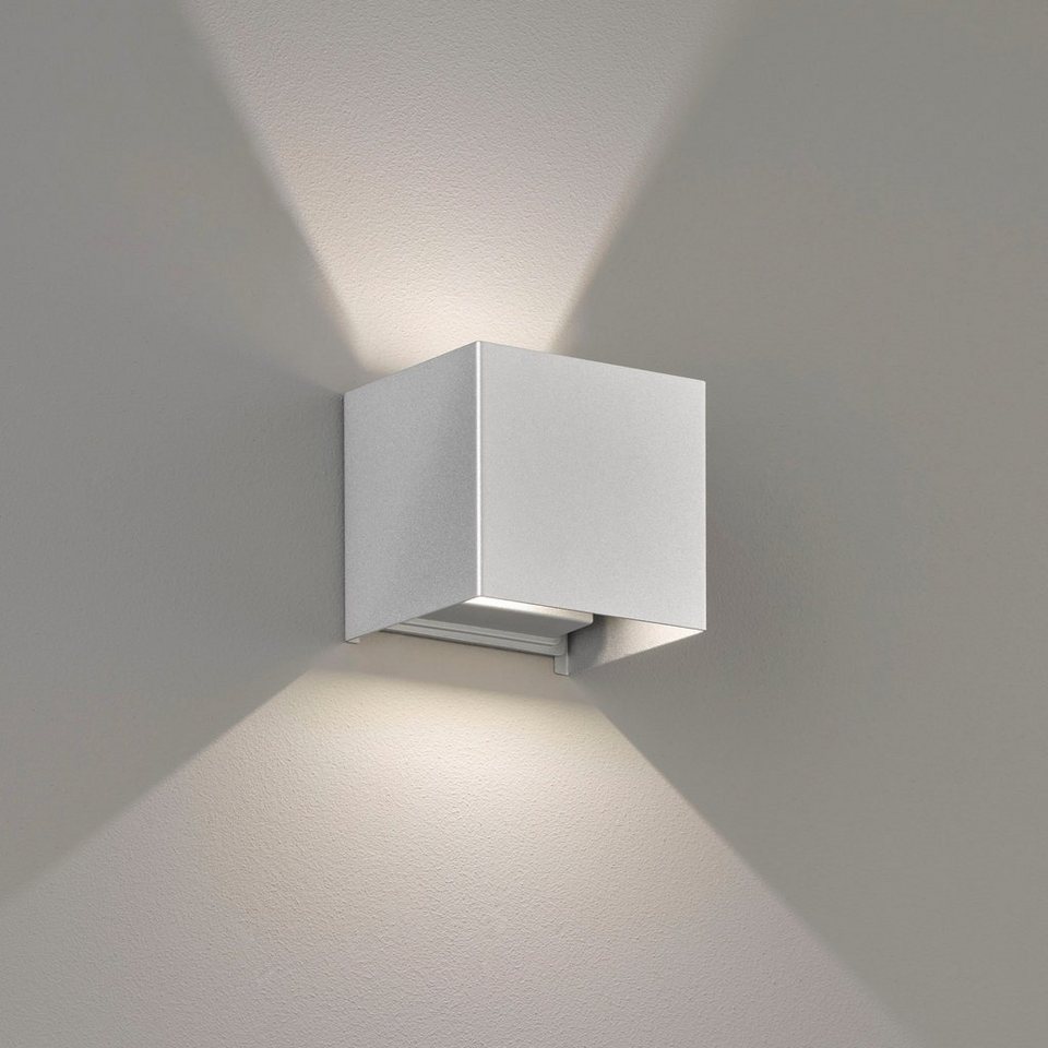 FISCHER & HONSEL LED Außen-Wandleuchte Wall, LED fest integriert, Warmweiß