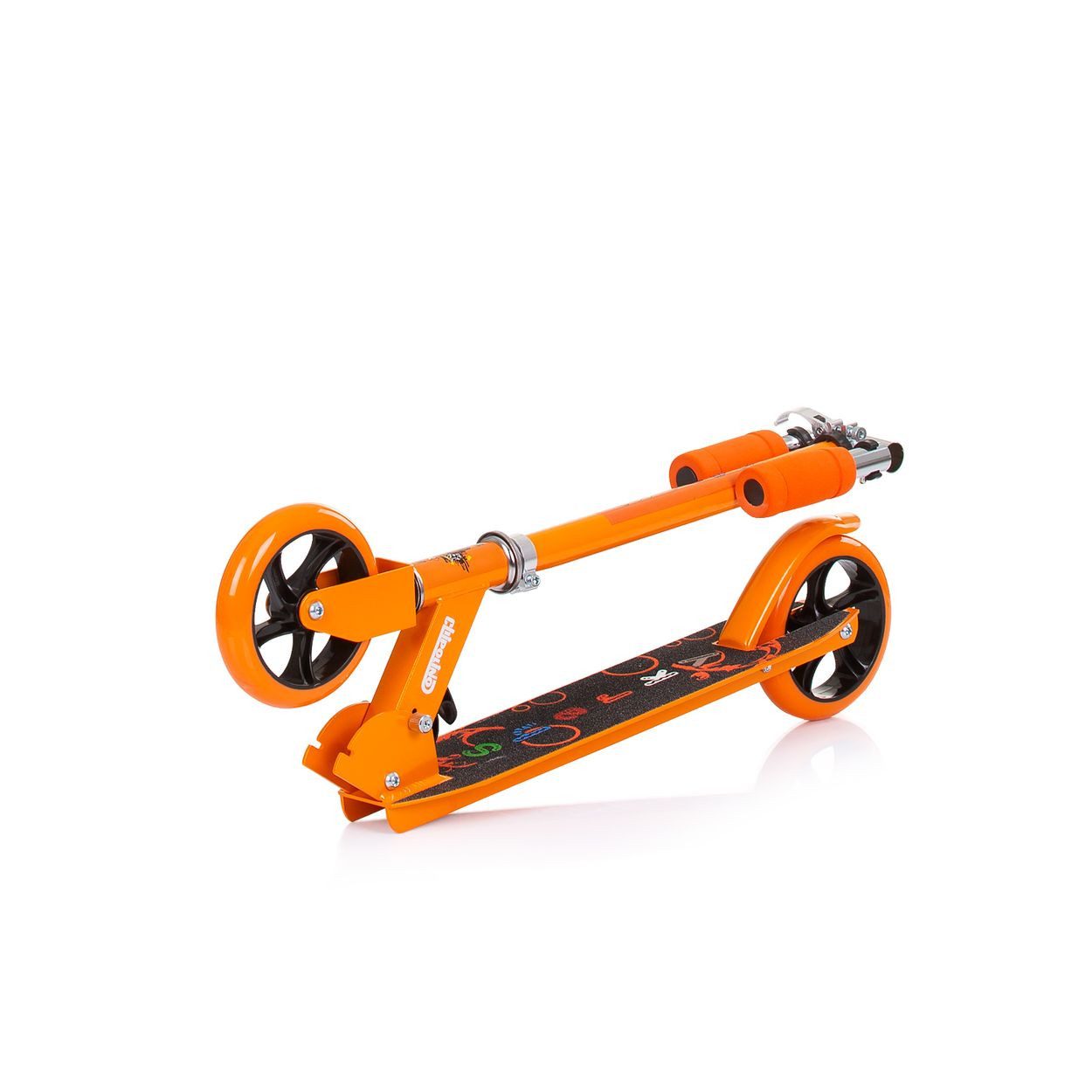 Chipolino Cityroller Kinderroller Sharky klappbar, PU Räder ABEC-7 Lager Bremse verstellbar