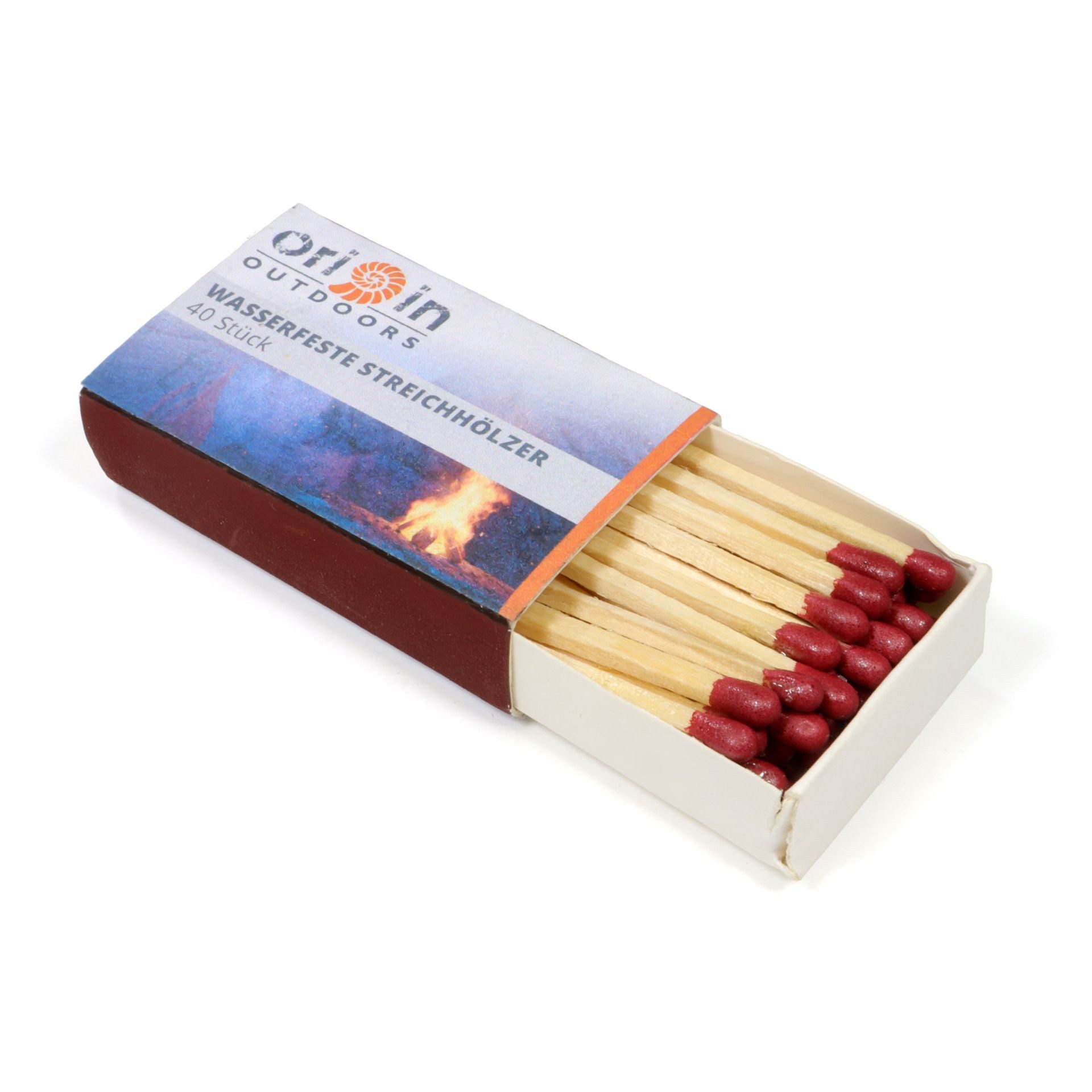 Origin Outdoors Feuerzeuge Origin Outdoors Wasserfeste Streichhölzer 400 Stk Camping, Wasserfeste Streichhölzer, 400 Stck.