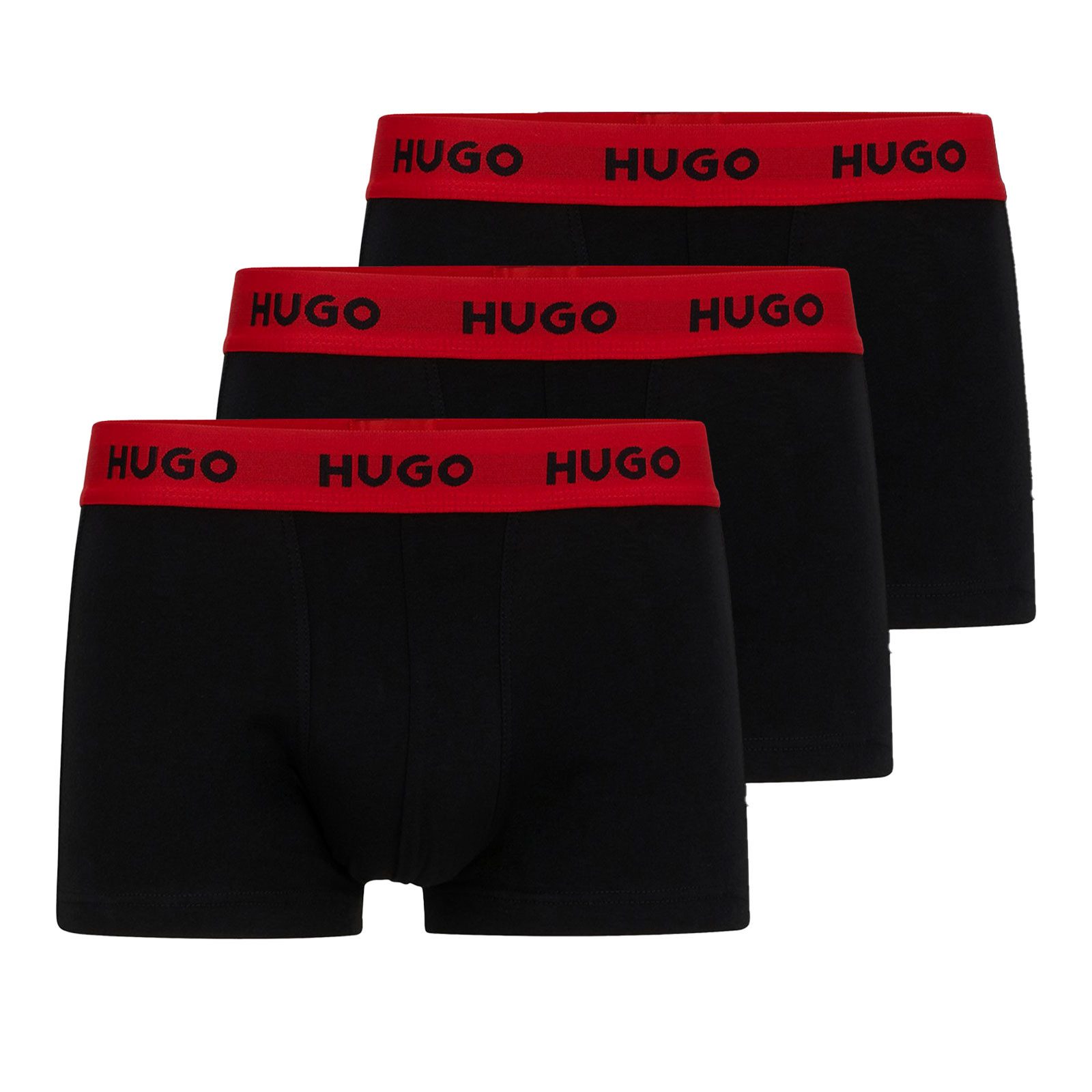 HUGO Boxer Trunk Triplet Pack (3-St., 3er Set) mit umlaufendem Markenschrif günstig online kaufen