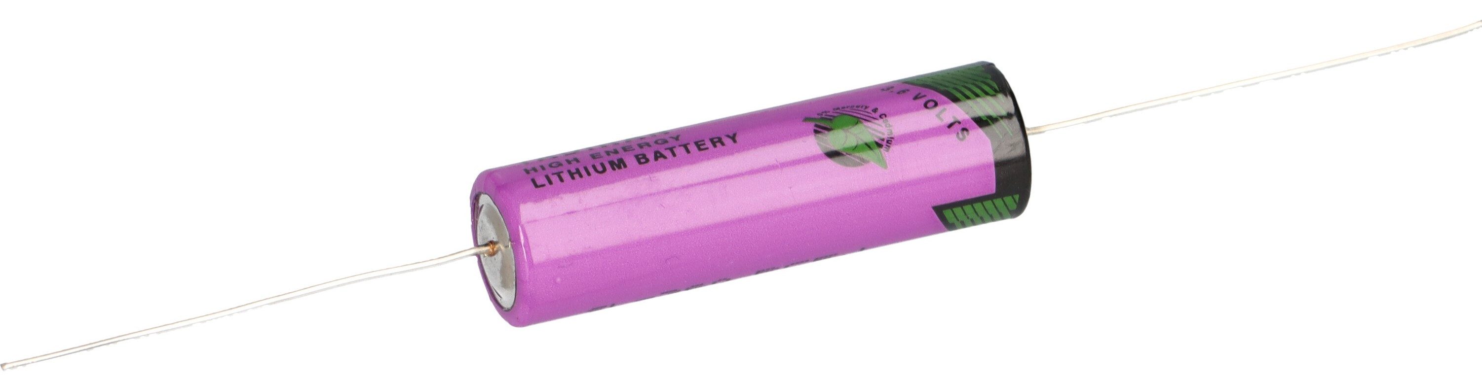 Tadiran Tadiran Lithium 3,6V Batterie SL 360/P AA - Zelle Axialdraht Batterie