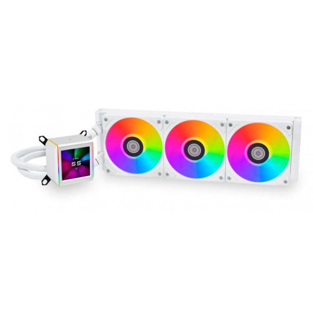 Wasserkühlung GALAHAD II LCD - 360 Komplett-Wasserkühlung ARGB - weiß