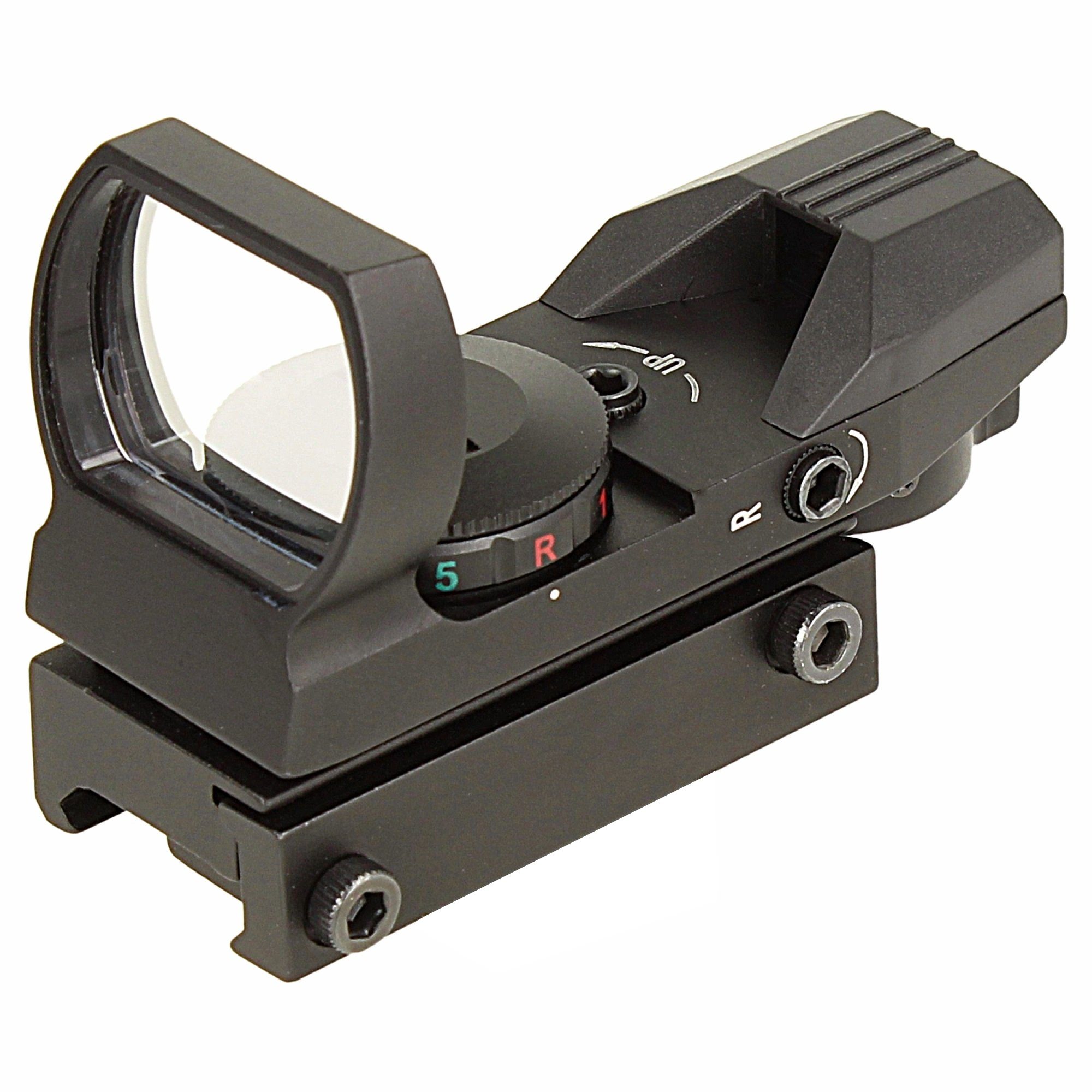 Minadax Punktvisieraufsatz Red Dot Visier Red & Green Dot für 20mm/22mm Weaver/Picatinny Rails | Kameras