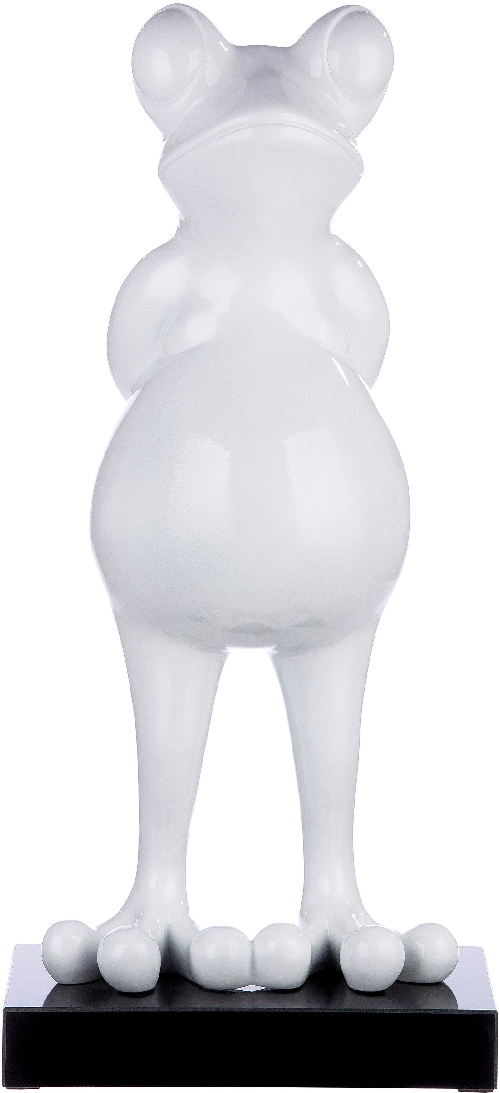 Casablanca by Gilde Tierfigur Skulptur Frosch weiß (1 St)