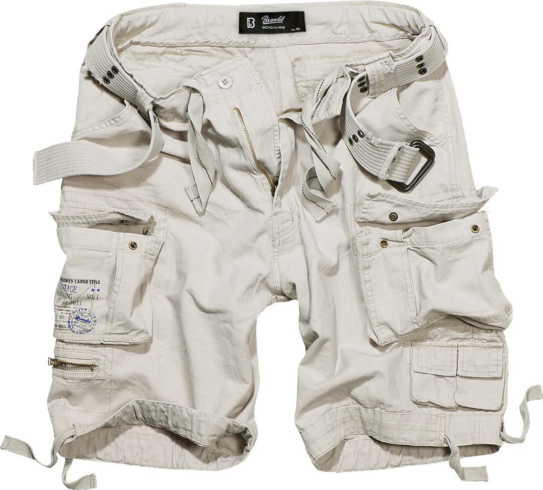 Brandit Cargohose Herren Bermuda Cargo Shorts knielang Kurze Hose Short Gürtel Knielang