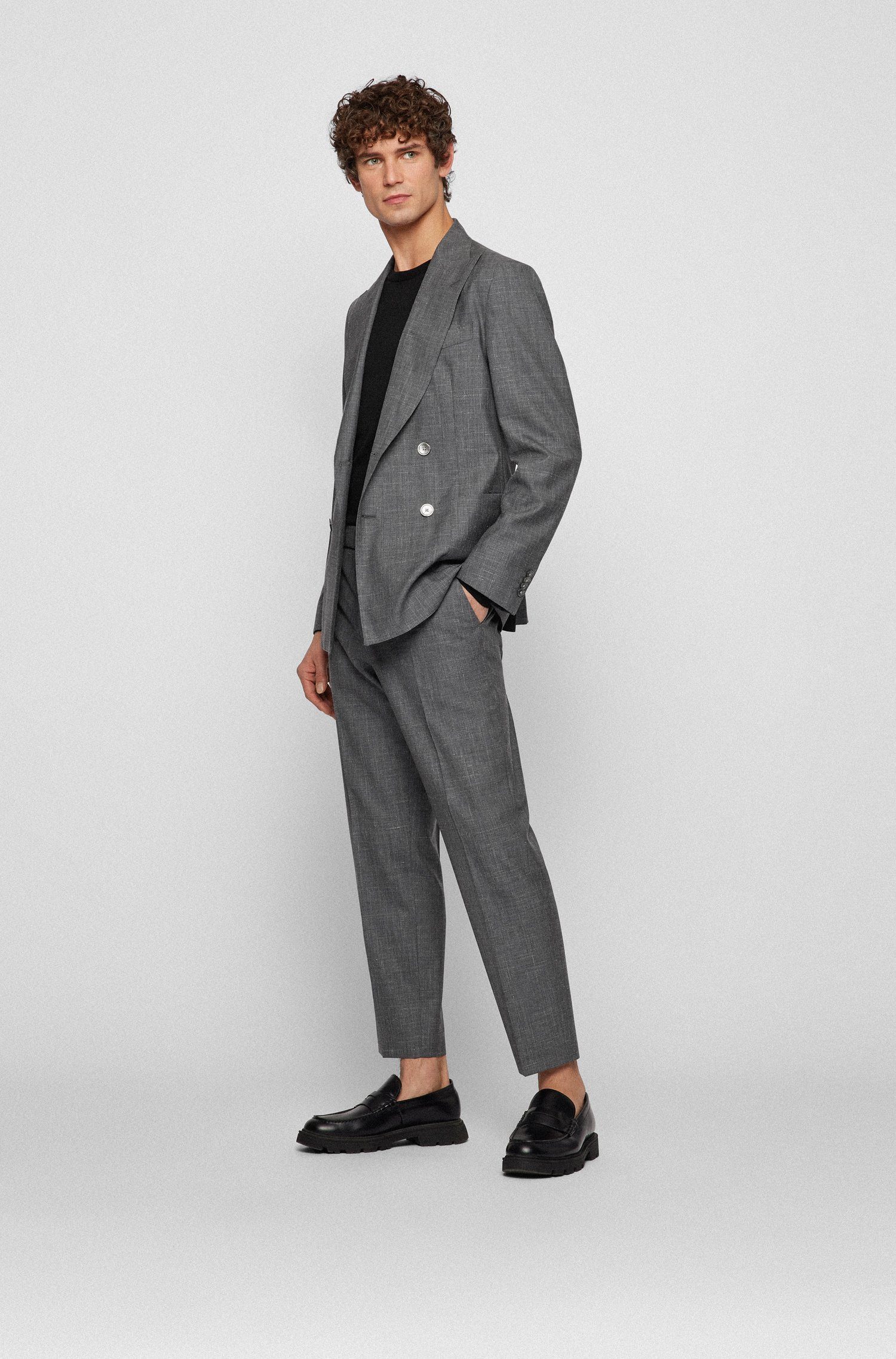 BOSS Strickpullover Leno-P (1-tlg) günstig online kaufen