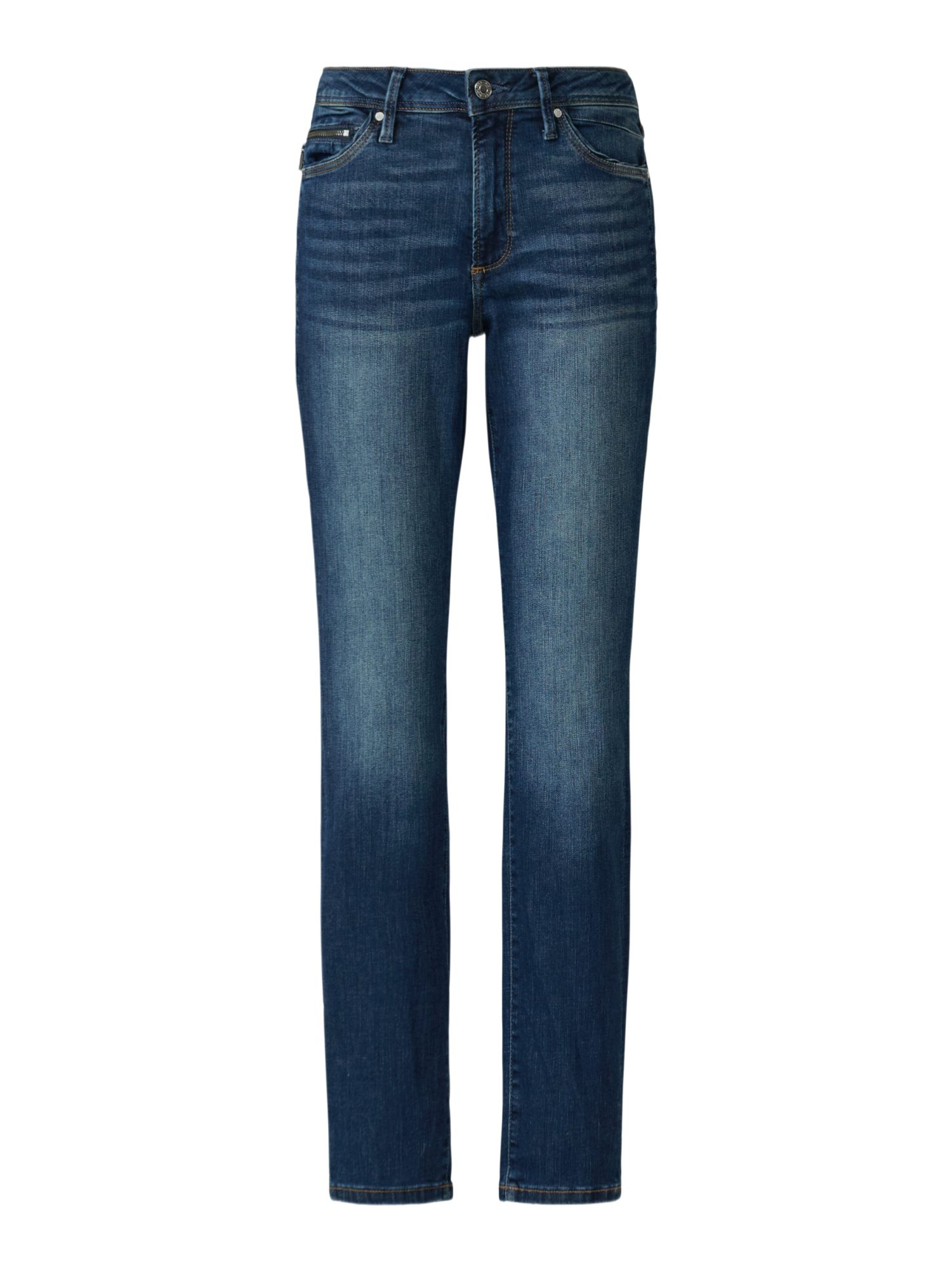 s.Oliver Slim-fit-Jeans blau,Casual,Baumwolle,Unifarben,Slim Fit,Mittel