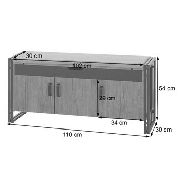 MCW Sitzbank MCW-A27-W, Oberfläche/Innenflächen mit 3D-Struktur, Kissen dank Gummi fixierbar