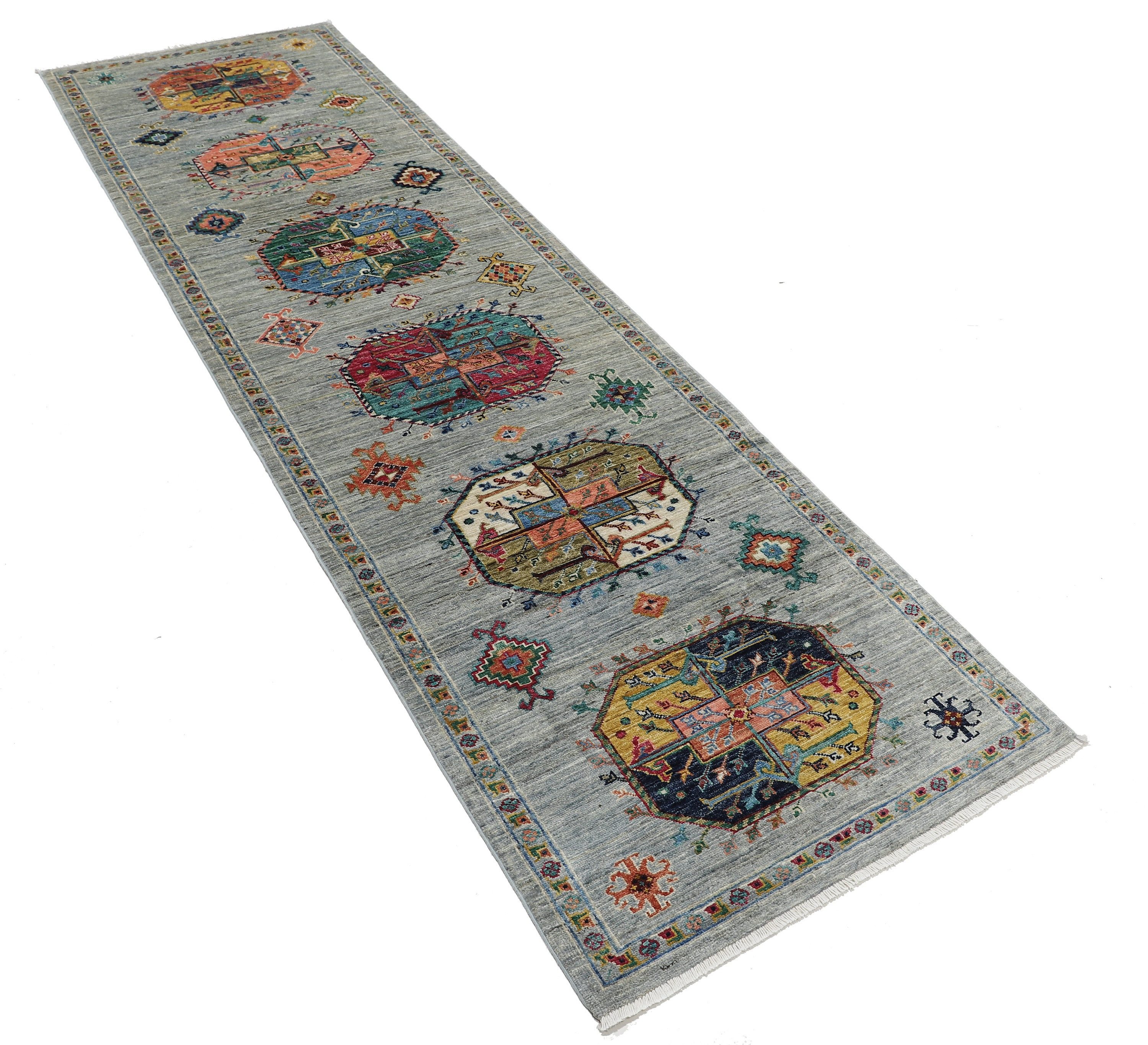 Carpet Avenue Teppich Ziegler Shabargan 290x83, Läufer, Höhe: 7 mm