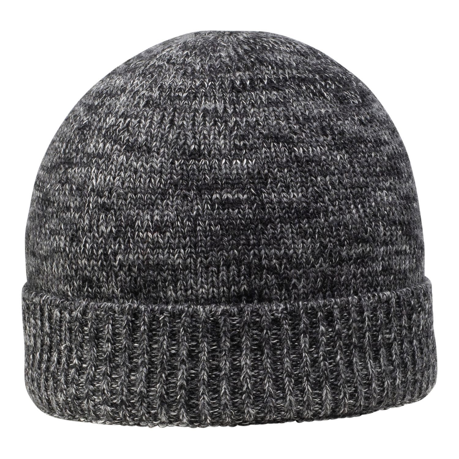 Giesswein Strickmütze meliert, Fatlarspitze Merinowolle