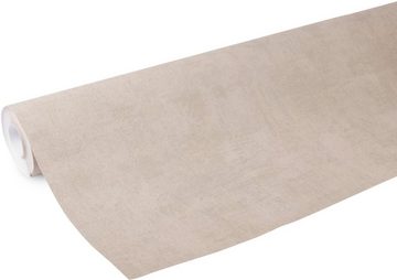 Superfresco Easy Vliestapete Superfresco Easy Vliestapete 10mx1,06m, unifarben mit Farbeinsätzen, (1 St), Superfresco Easy Vliestapete Taupe 10mx1,06m