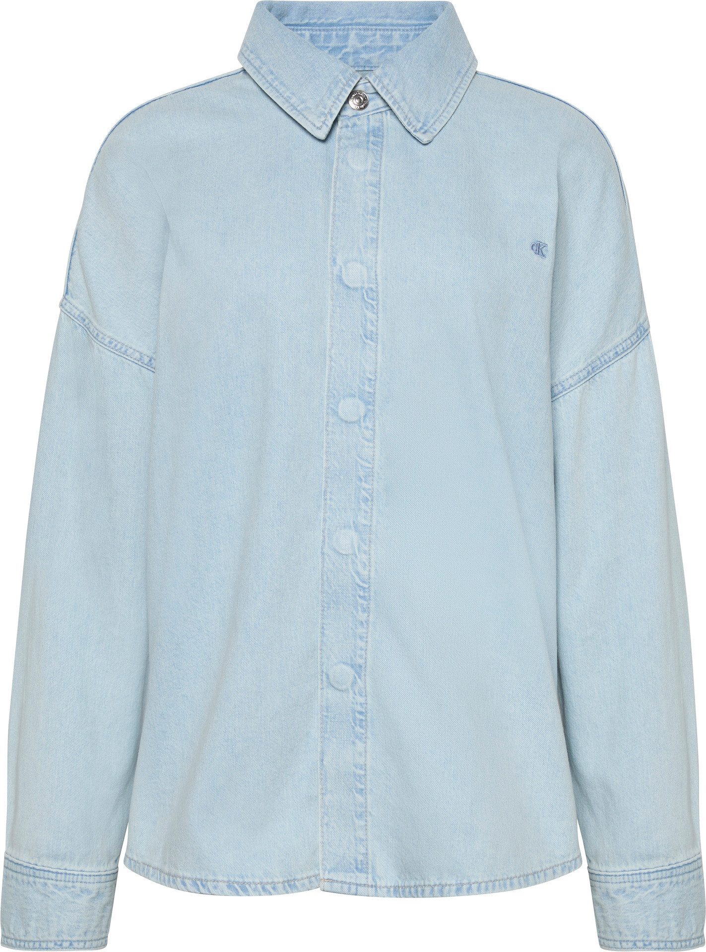 Hemdbluse RLXD LNN DNM SHRT AR