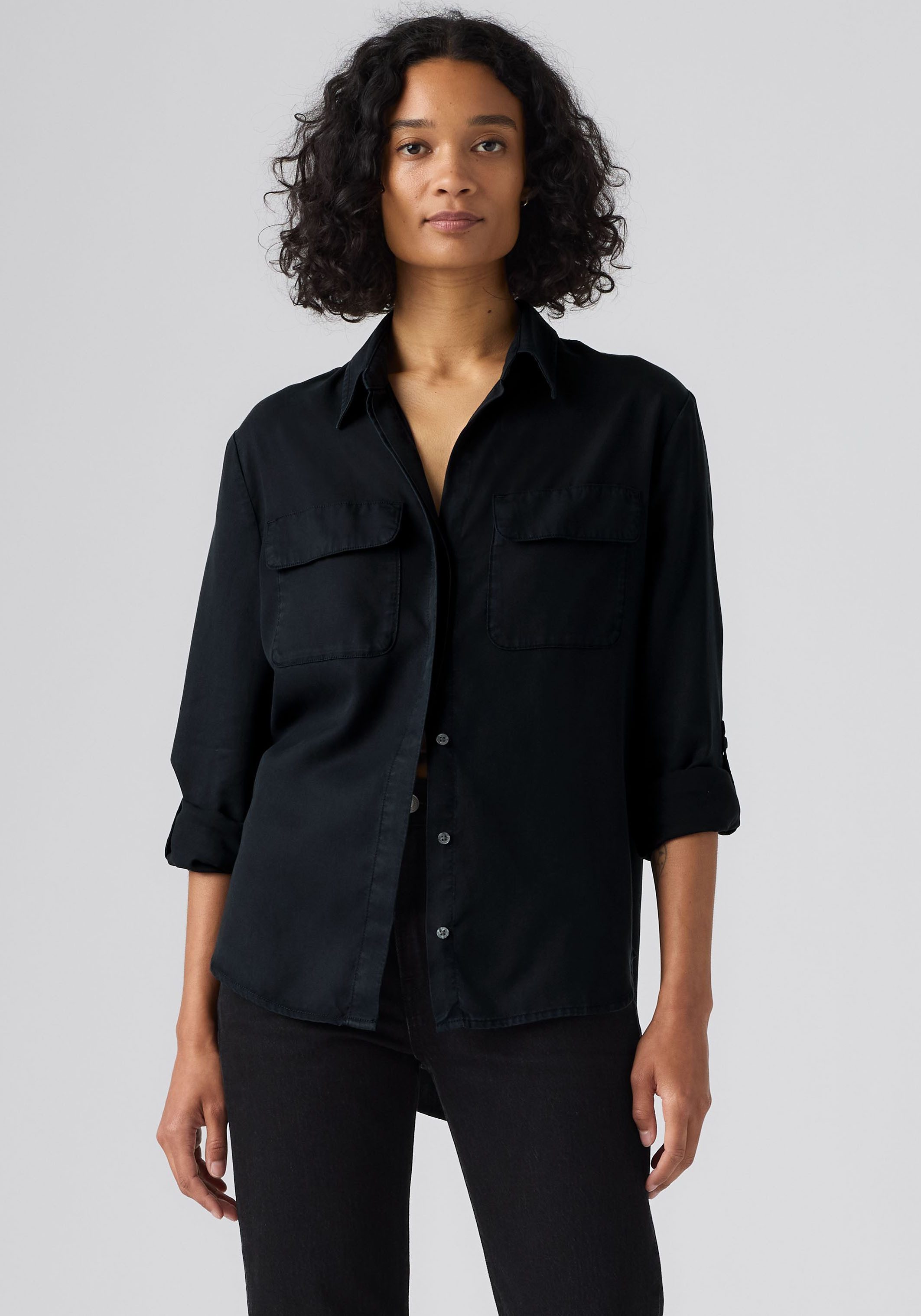 Levi's® Hemdbluse Krempelärmel mit Riegel