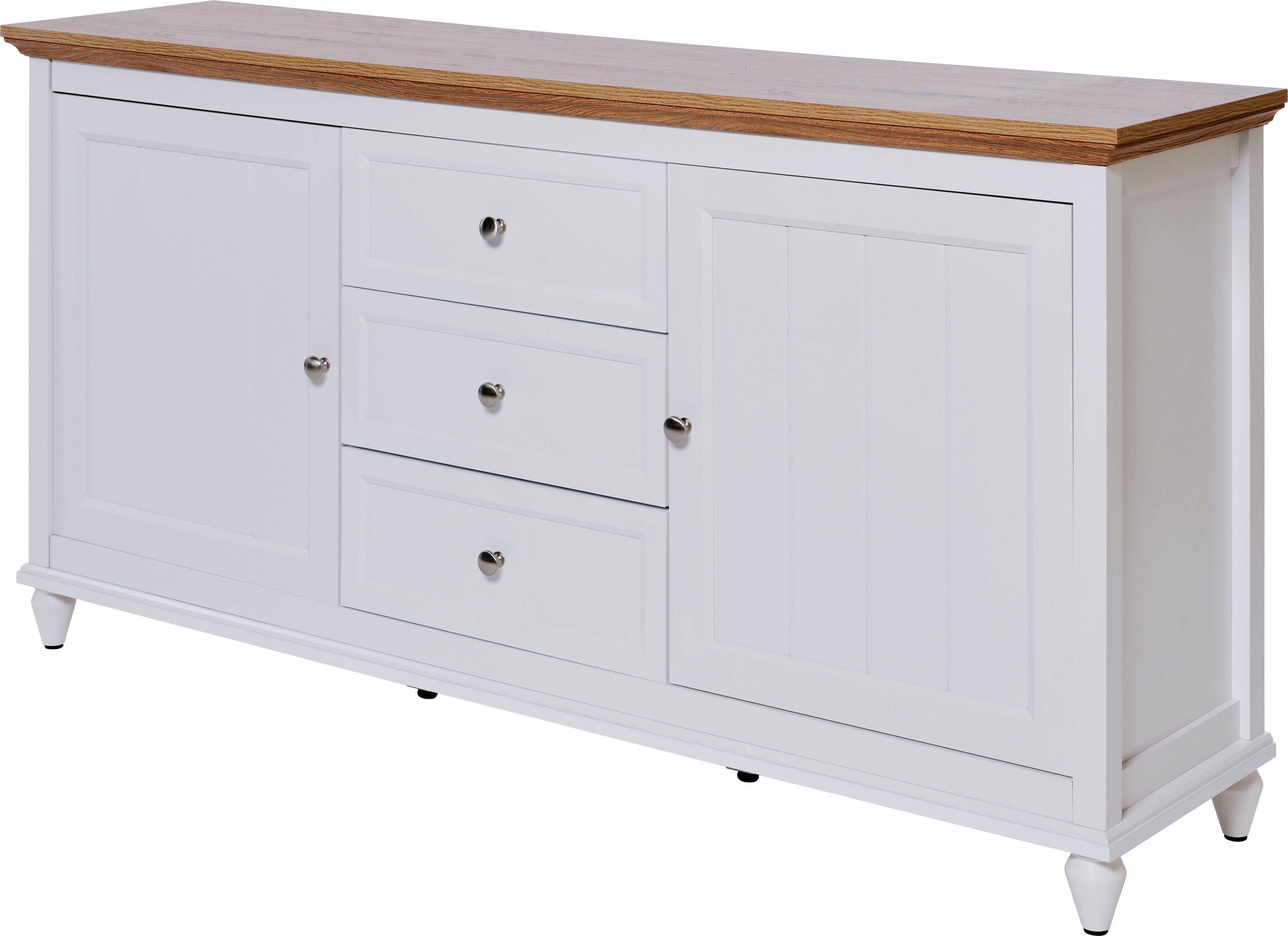 Jahnke Sideboard COTTAGE SB 150 (1 St), Sideboard, Landhausstil, 2 Türen und 3 Schubladen, Breite ca. 150 cm