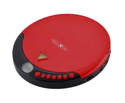 Reflexion PCD500MP tragbarer CD-Player (Tragbarer Discman CD/MP3-Player mit Hörbuchfunktion, Ohrhörer, Netz oder Batteriebetrieb)