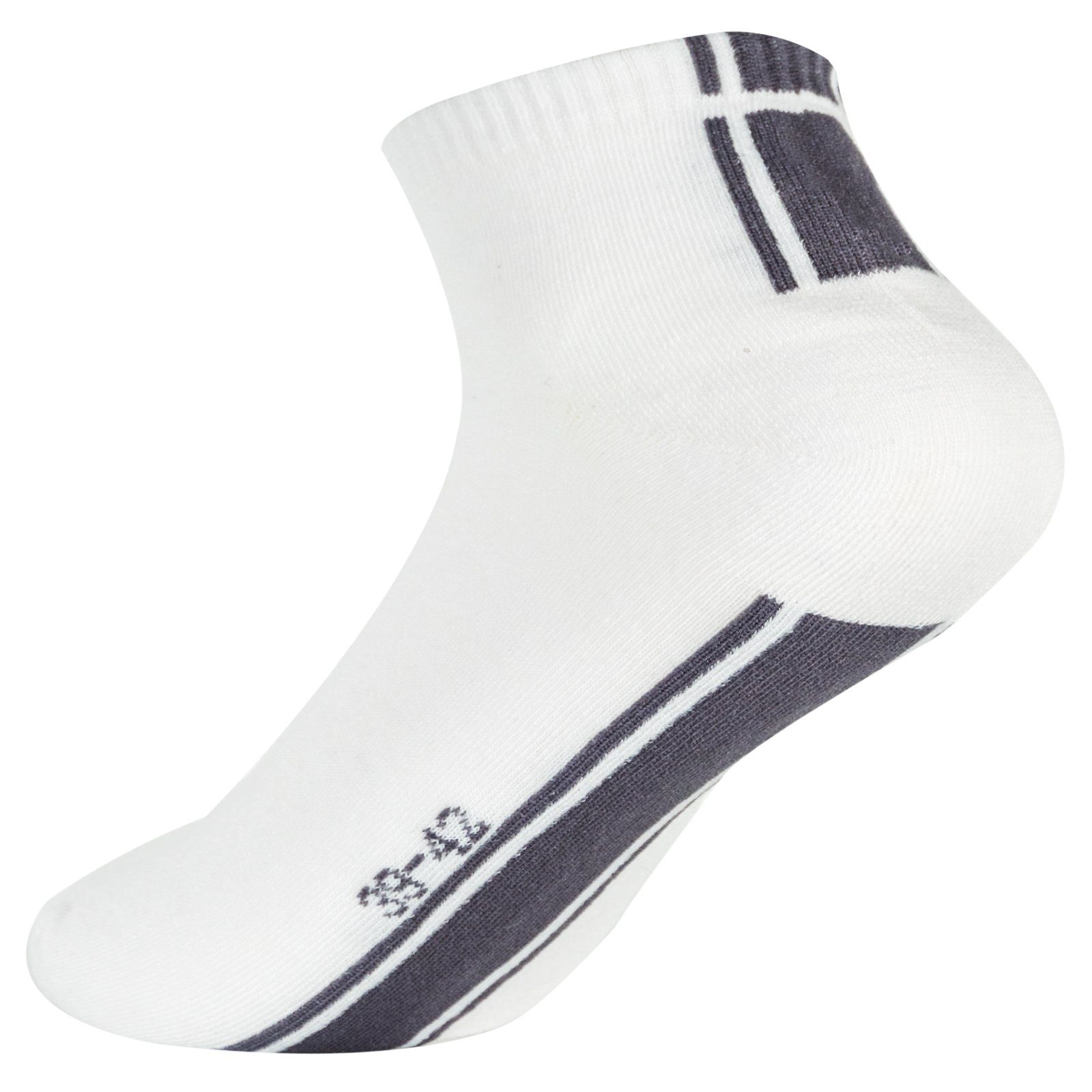 Paar Sneaker 12 TEXEMP Laufsocken Damen Sport (Packung, Herren 36 12-Paar) bis Baumwolle Socken Mehrfarbig