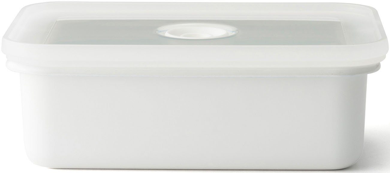 Honeyware Vakuumbehälter Honey Ware, Emaille, Kunststoff, (1-tlg), mit innovativem Vakuumventil im Deckel