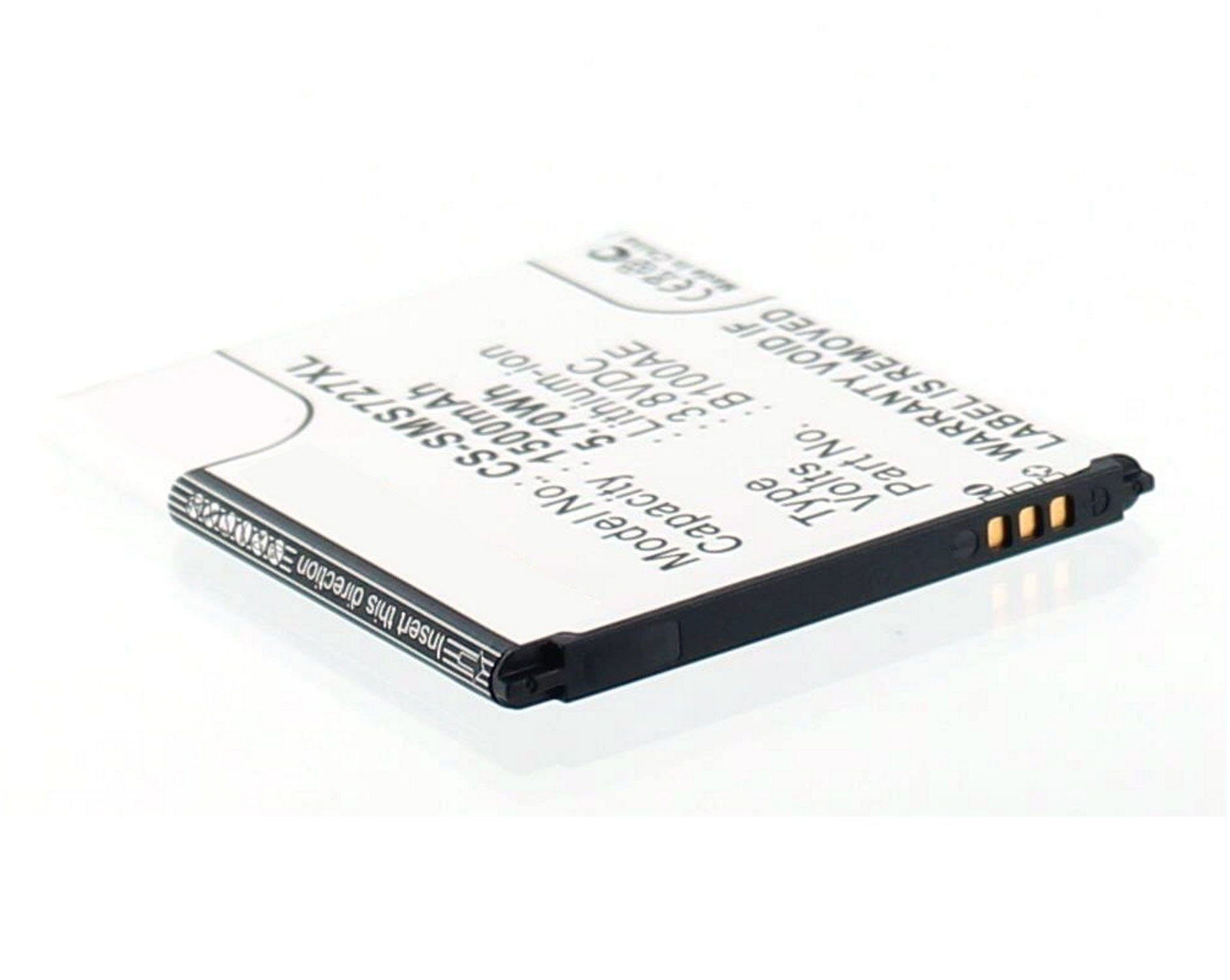 MobiloTec Akku kompatibel mit Samsung GT-S7390 Akku Akku 1500 mAh (1 St)