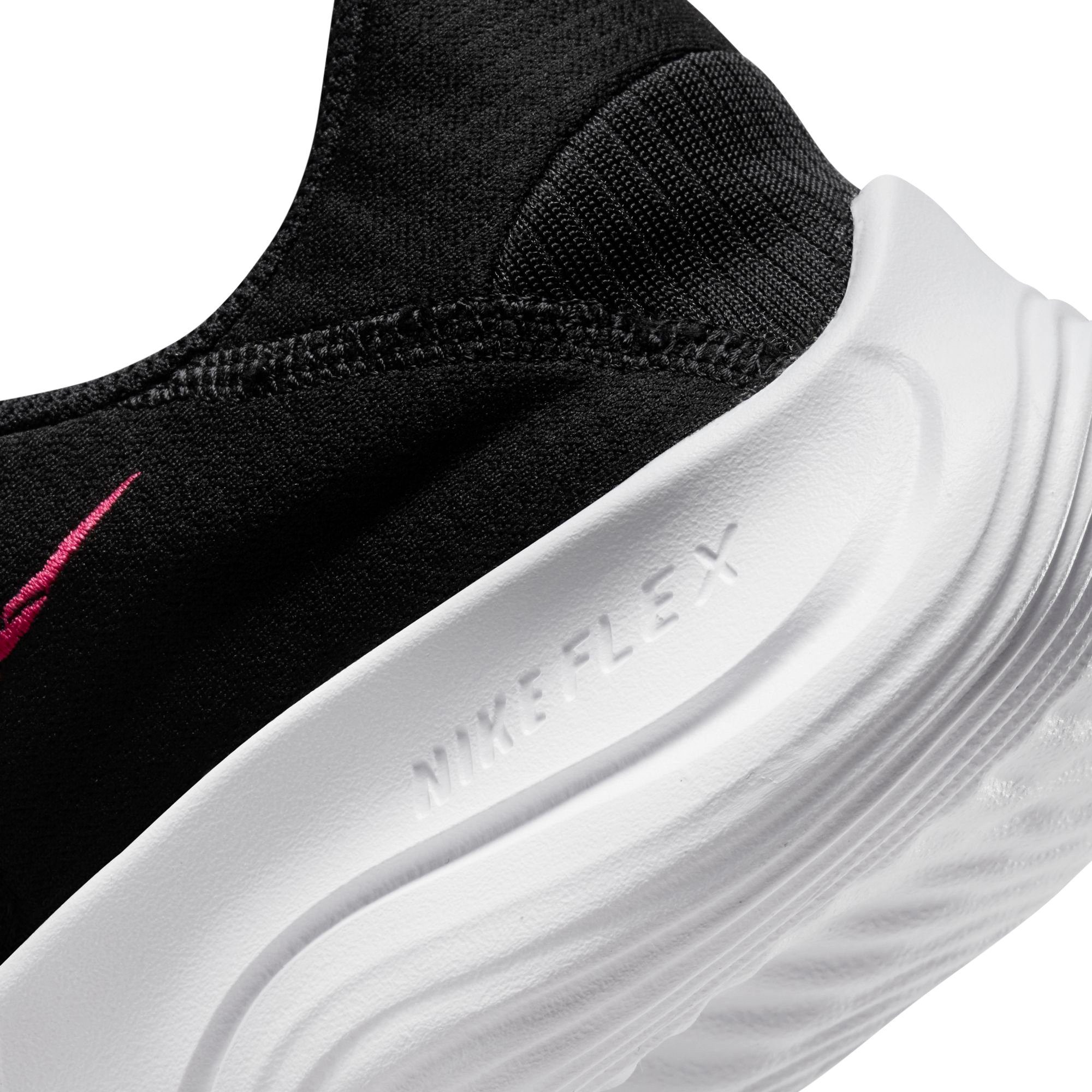 NEXT RUN FLEX NATURE Laufschuh schwarz-pink Nike EXPERIENCE 11