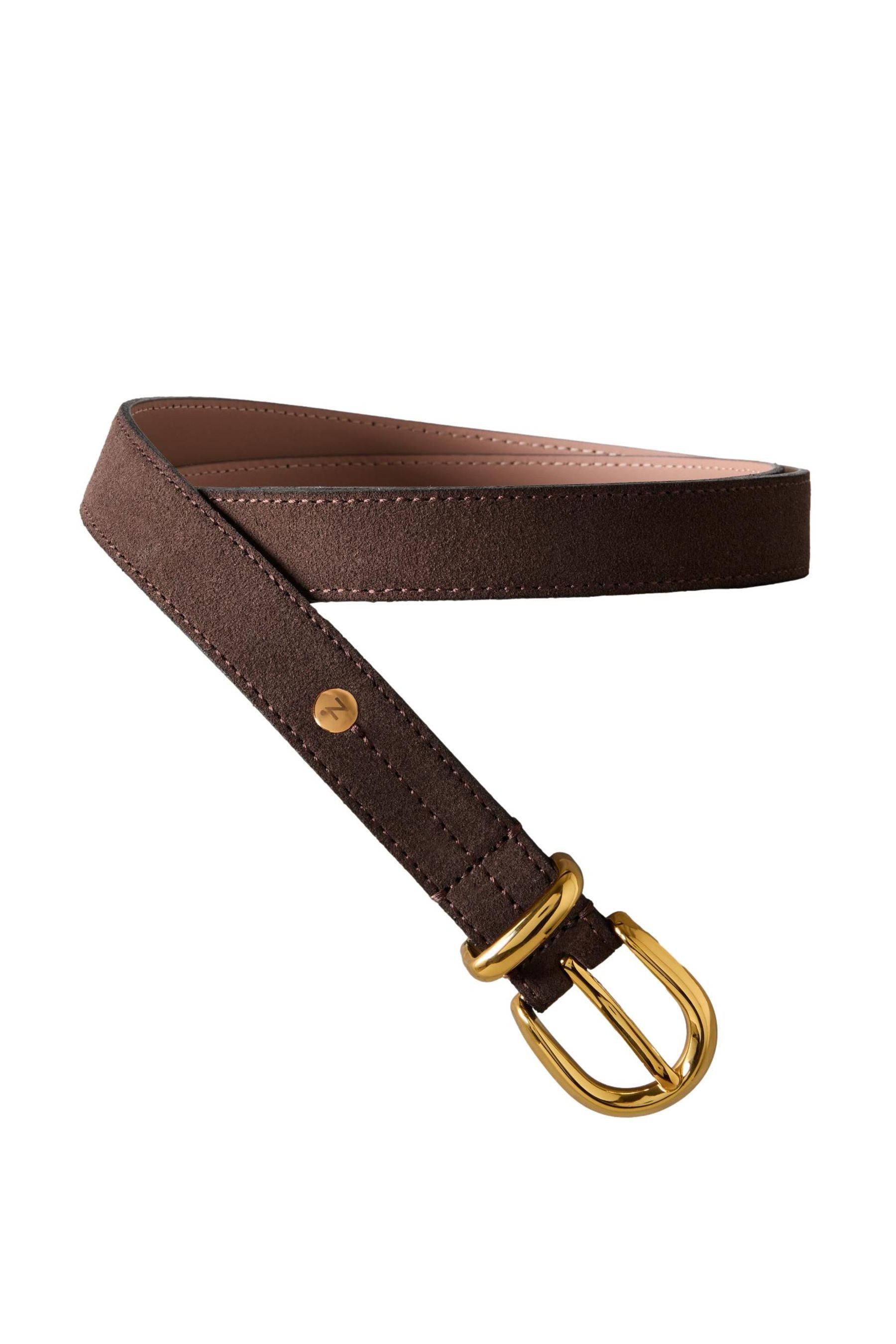 Next Ledergürtel Breiter Premium-Gürtel aus Leder, made in Italy (1-St)