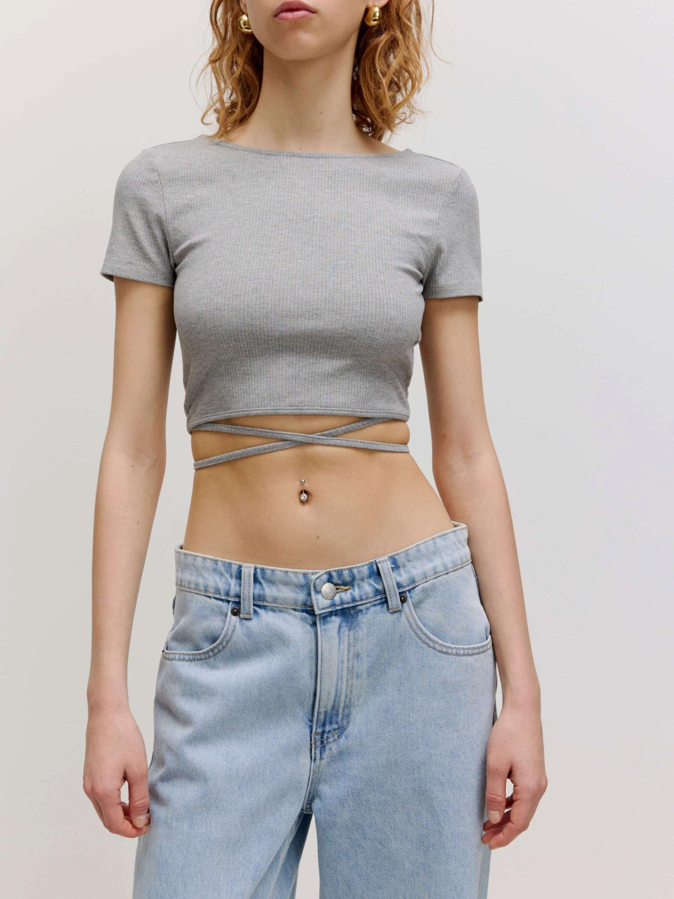 EDITED T-Shirt River (1-tlg) Rückenfrei