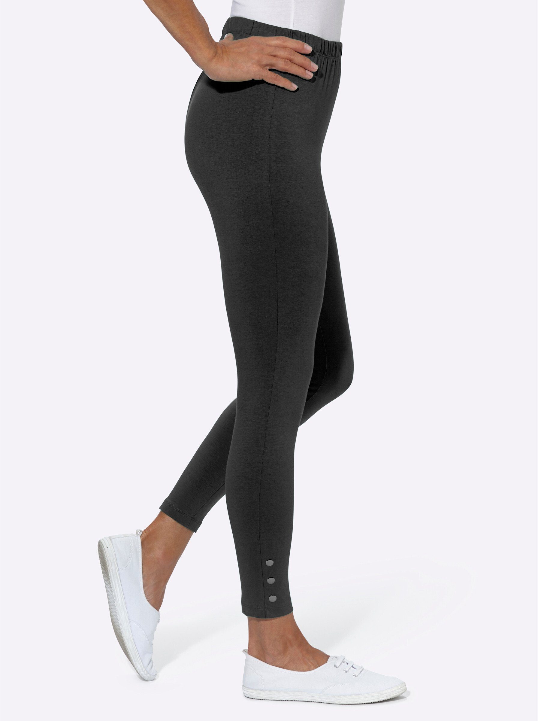 Witt Jerseyhose Leggings komfortabel