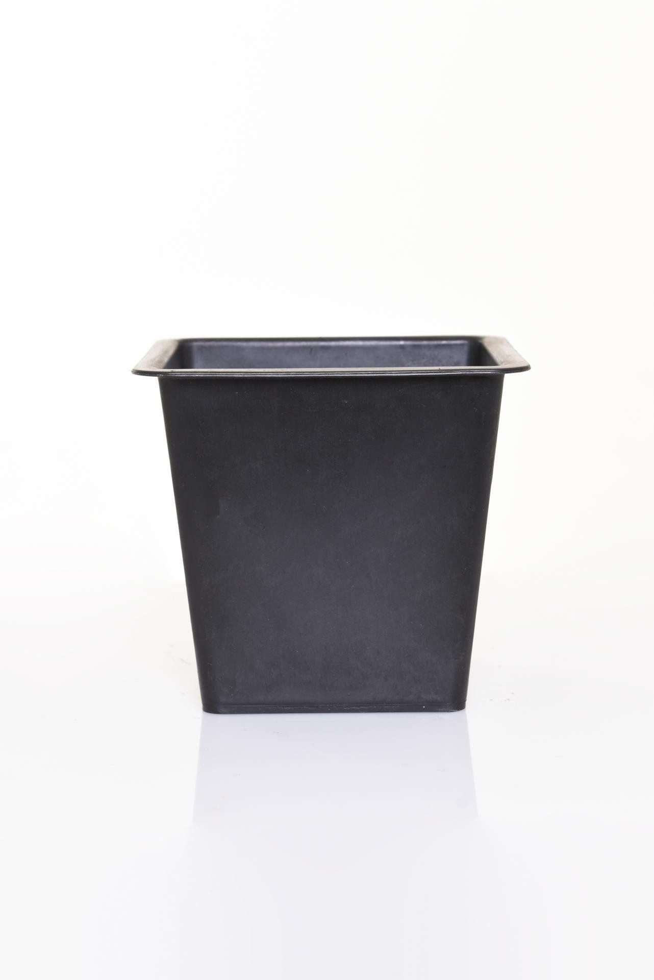 VIVANNO Pflanzeinsatz Kunststoff EINSATZ 21 Konisch - Schwarz Matt (1 St), 20,80x20,80x19 cm