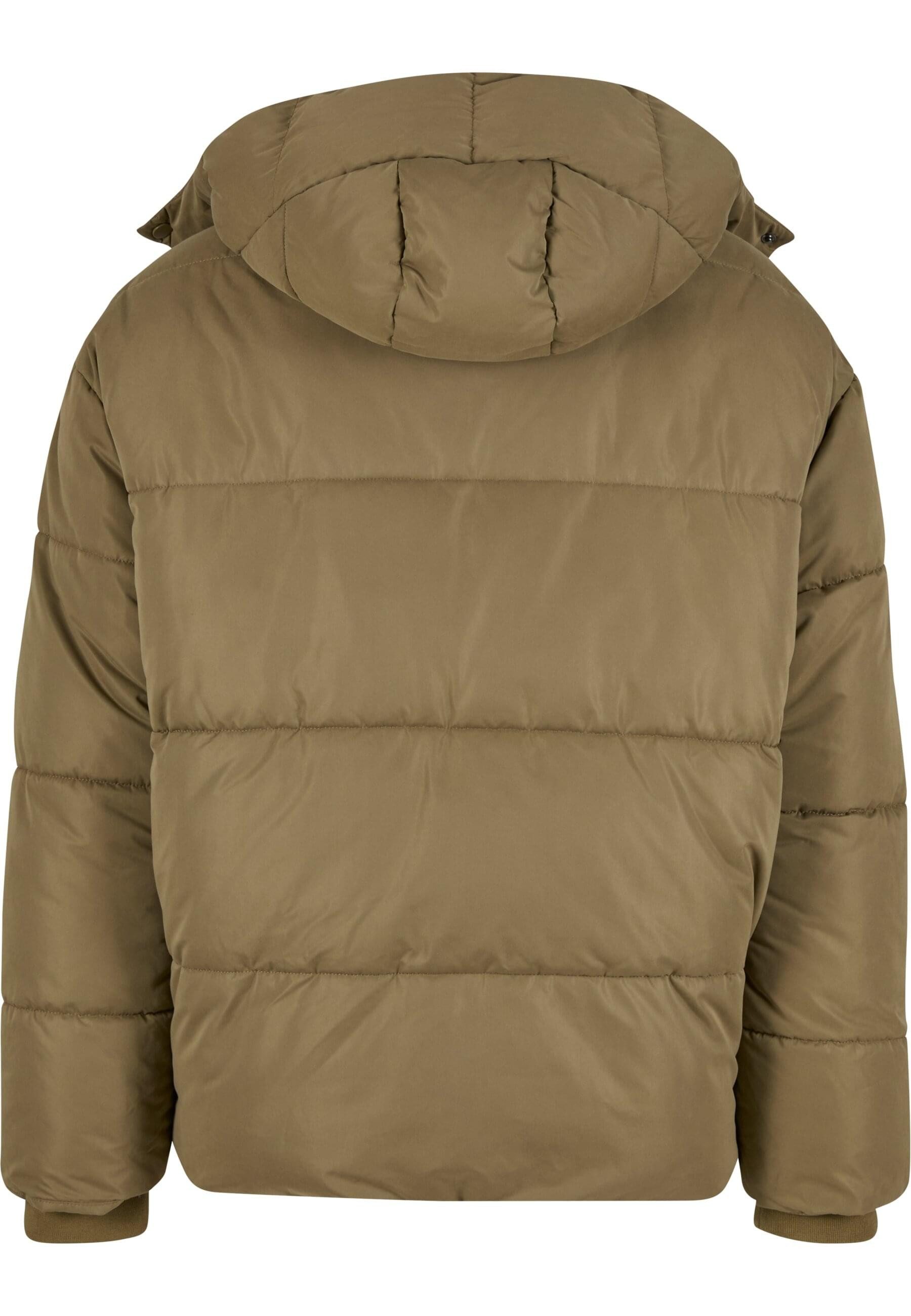 URBAN CLASSICS Winterjacke Urban Classics Puffer Jacket With Flap Hood (1-S günstig online kaufen