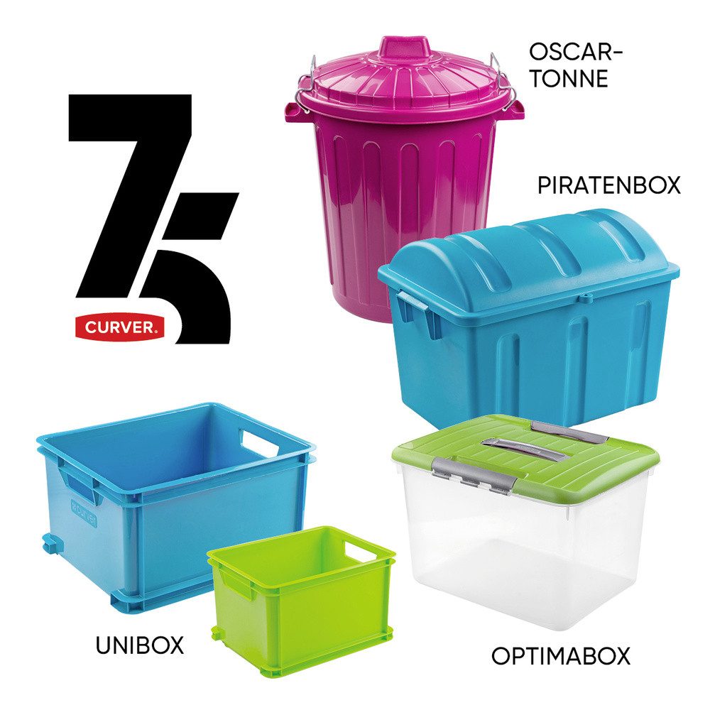 Curver Aufbewahrungsbox Curver 259603 Aufbewahrungsbox Piraten günstig online kaufen