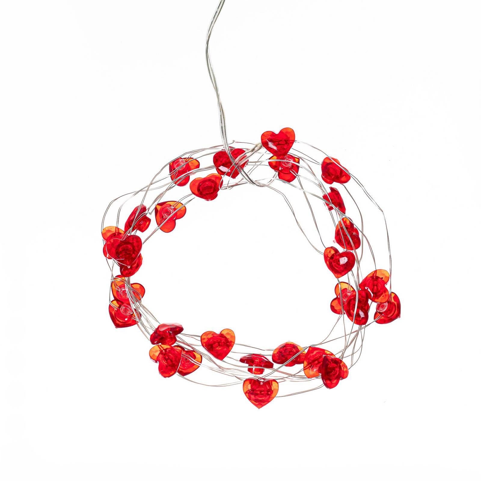 Lindby Tischleuchte Titciana, LED, Kunststoff Rot IP20 günstig online kaufen